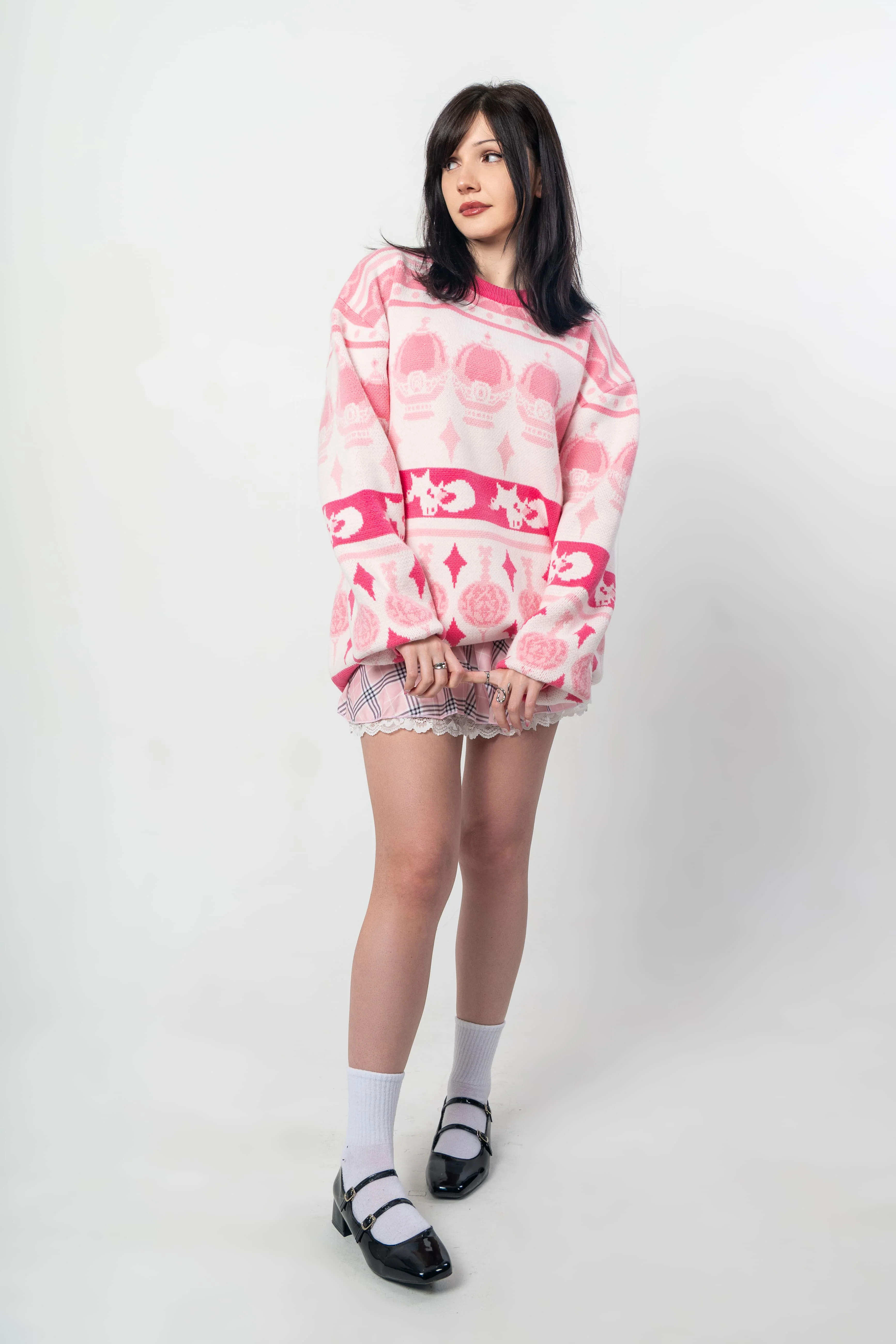 Madoka Magica Patterned Sweater - Image 16