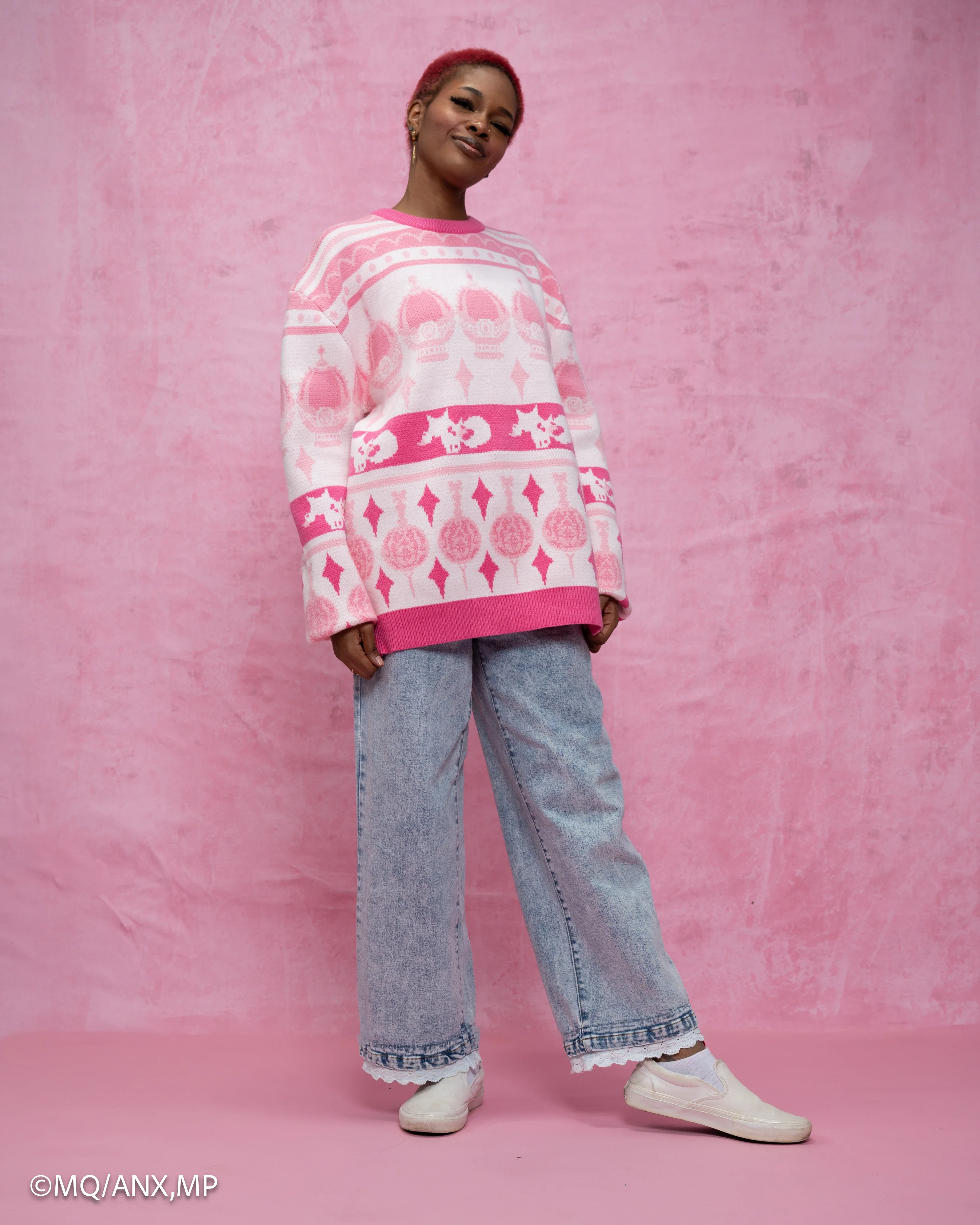 Madoka Magica Patterned Sweater - Image 3