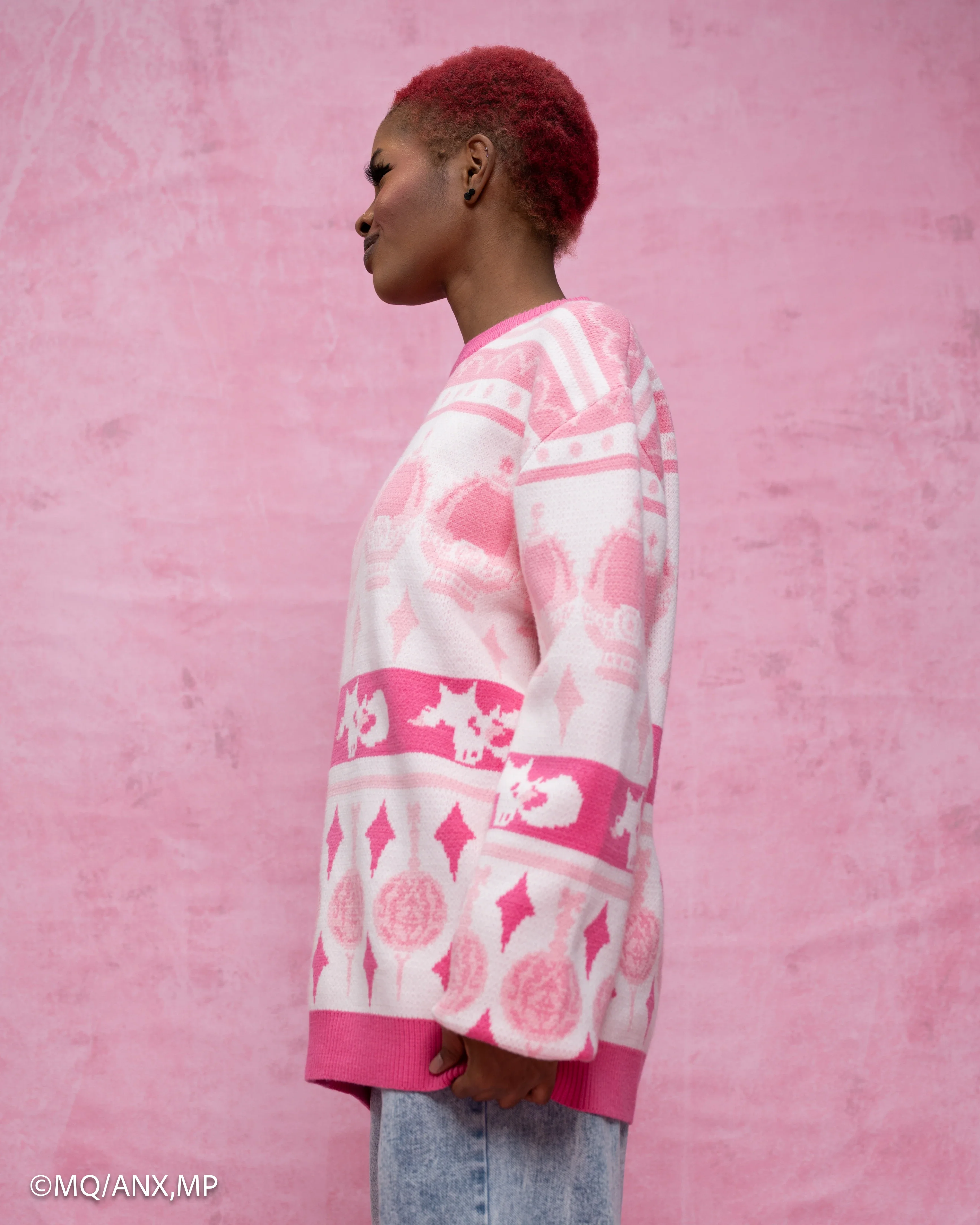 Madoka Magica Patterned Sweater - Image 6