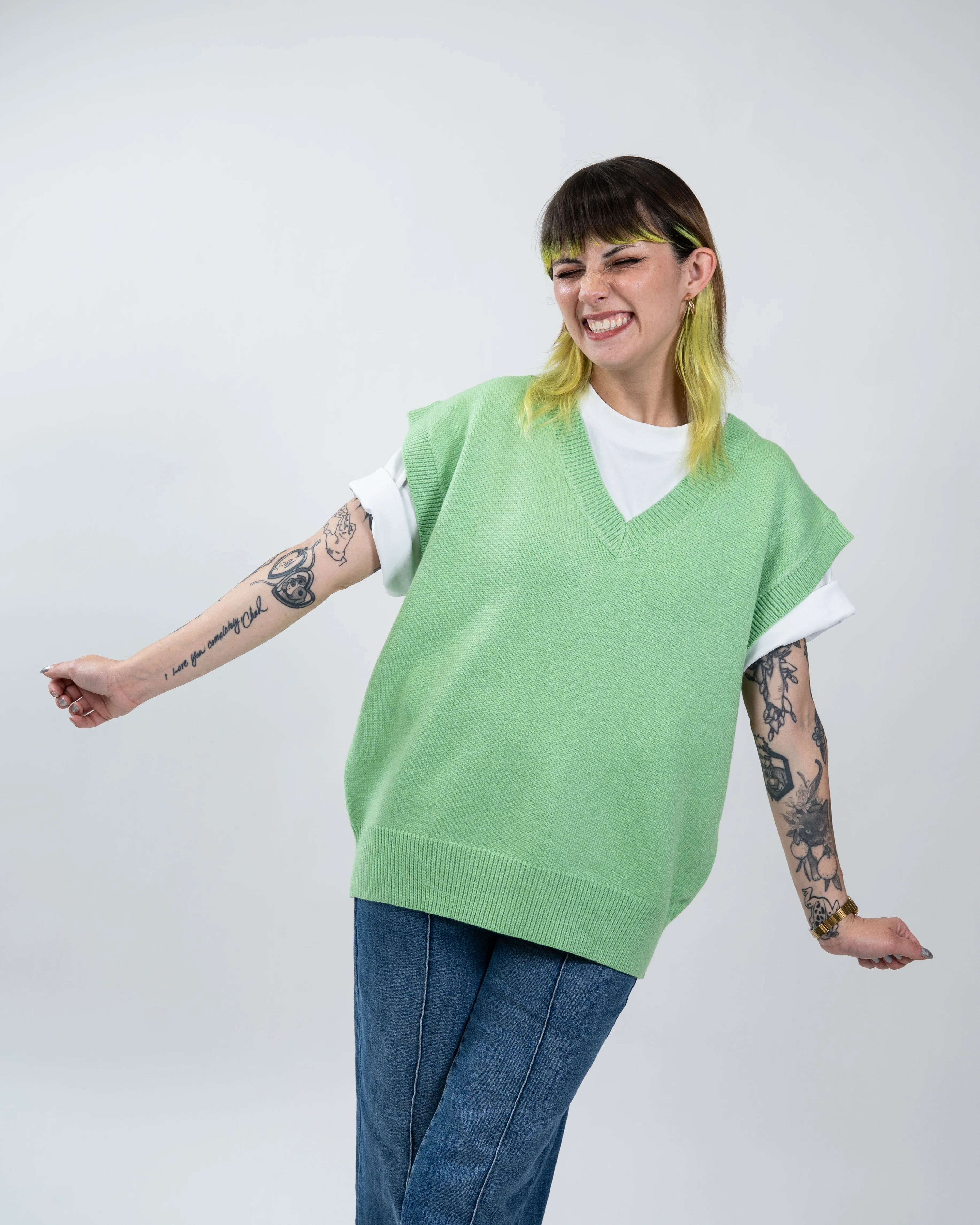 Matcha Green Vest - Image 3