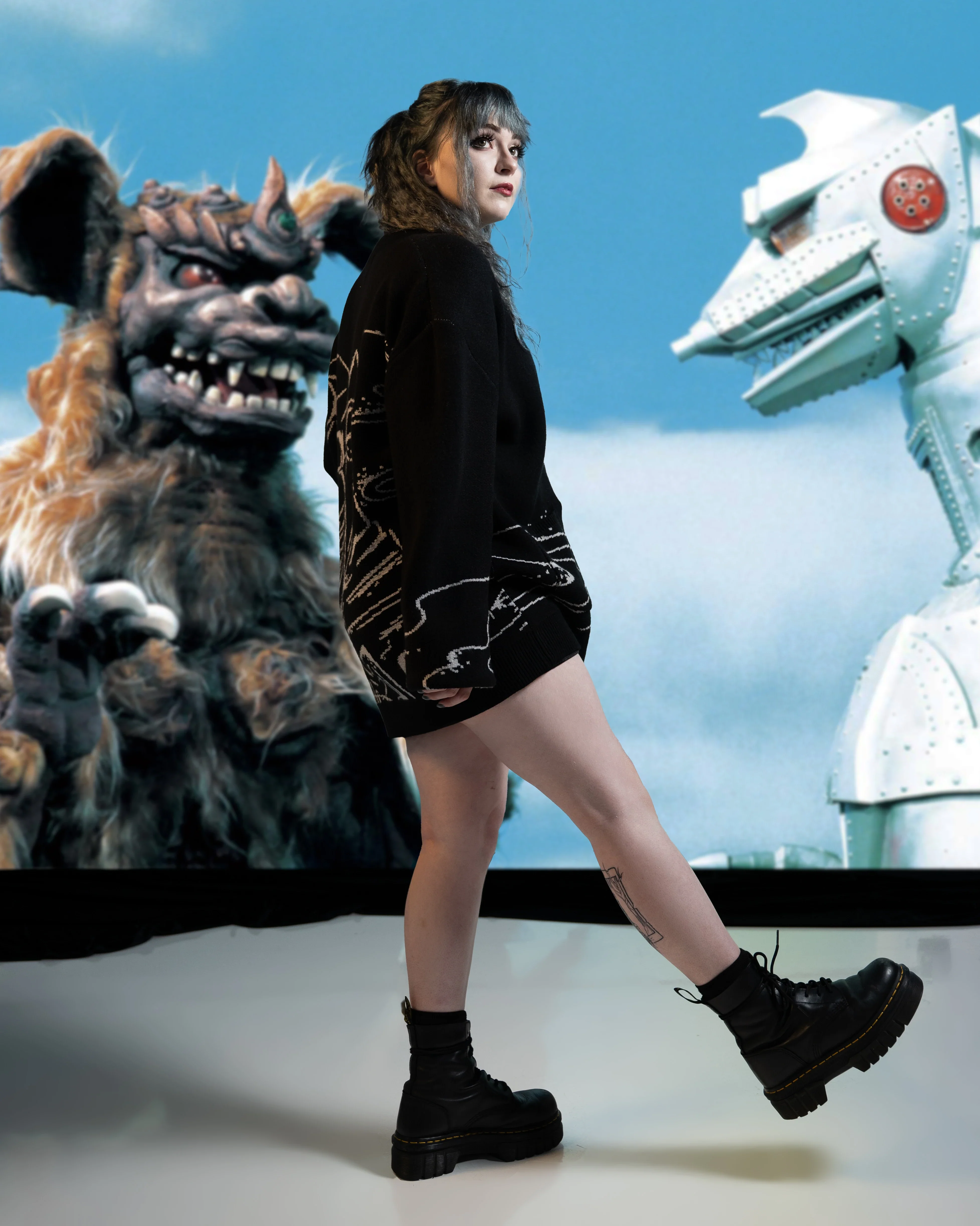 Mechagodzilla Attack Cardigan - Image 15