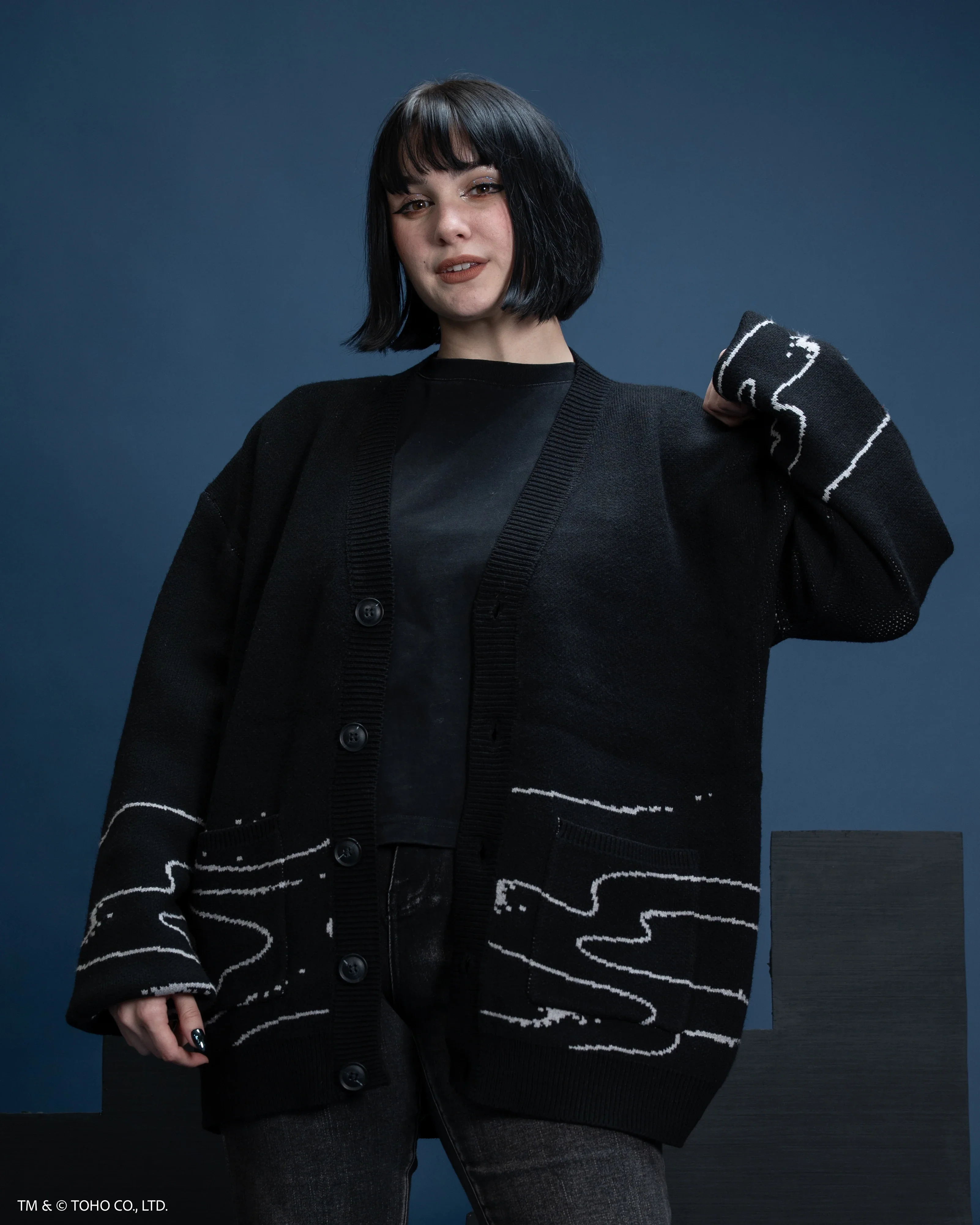 Mechagodzilla Attack Cardigan - Image 4