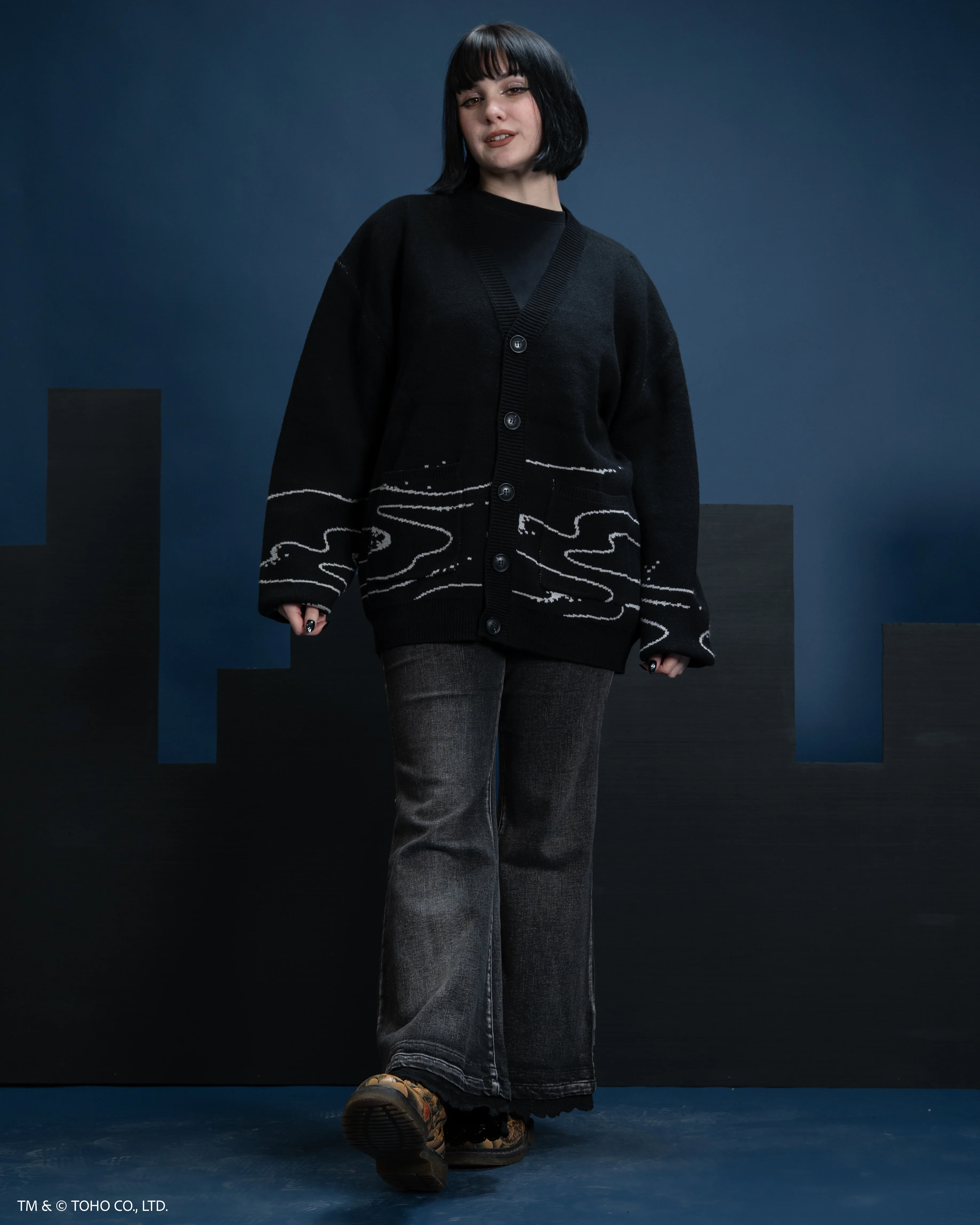 Mechagodzilla Attack Cardigan - Image 5