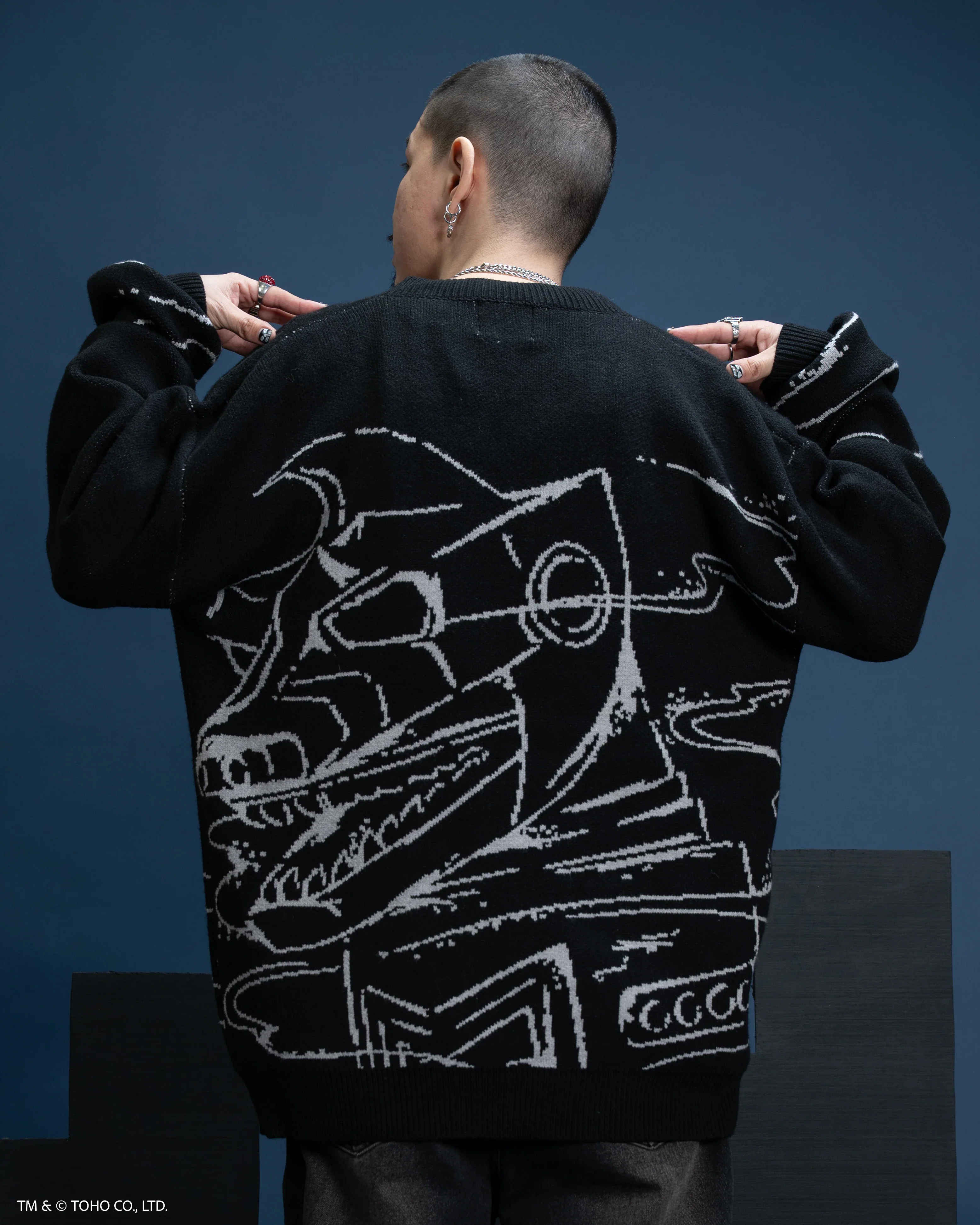 Mechagodzilla Attack Cardigan - Image 7