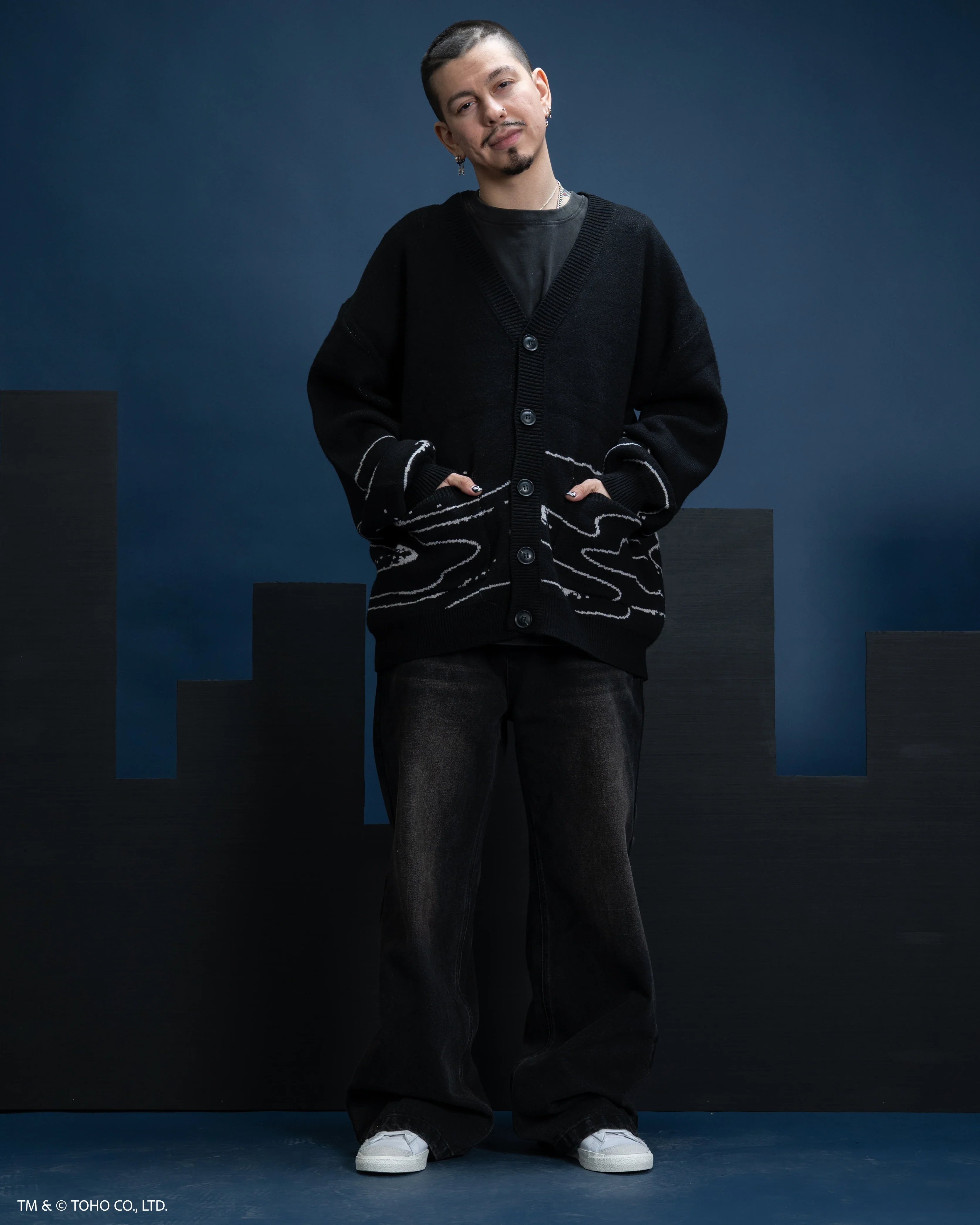 Mechagodzilla Attack Cardigan - Image 9