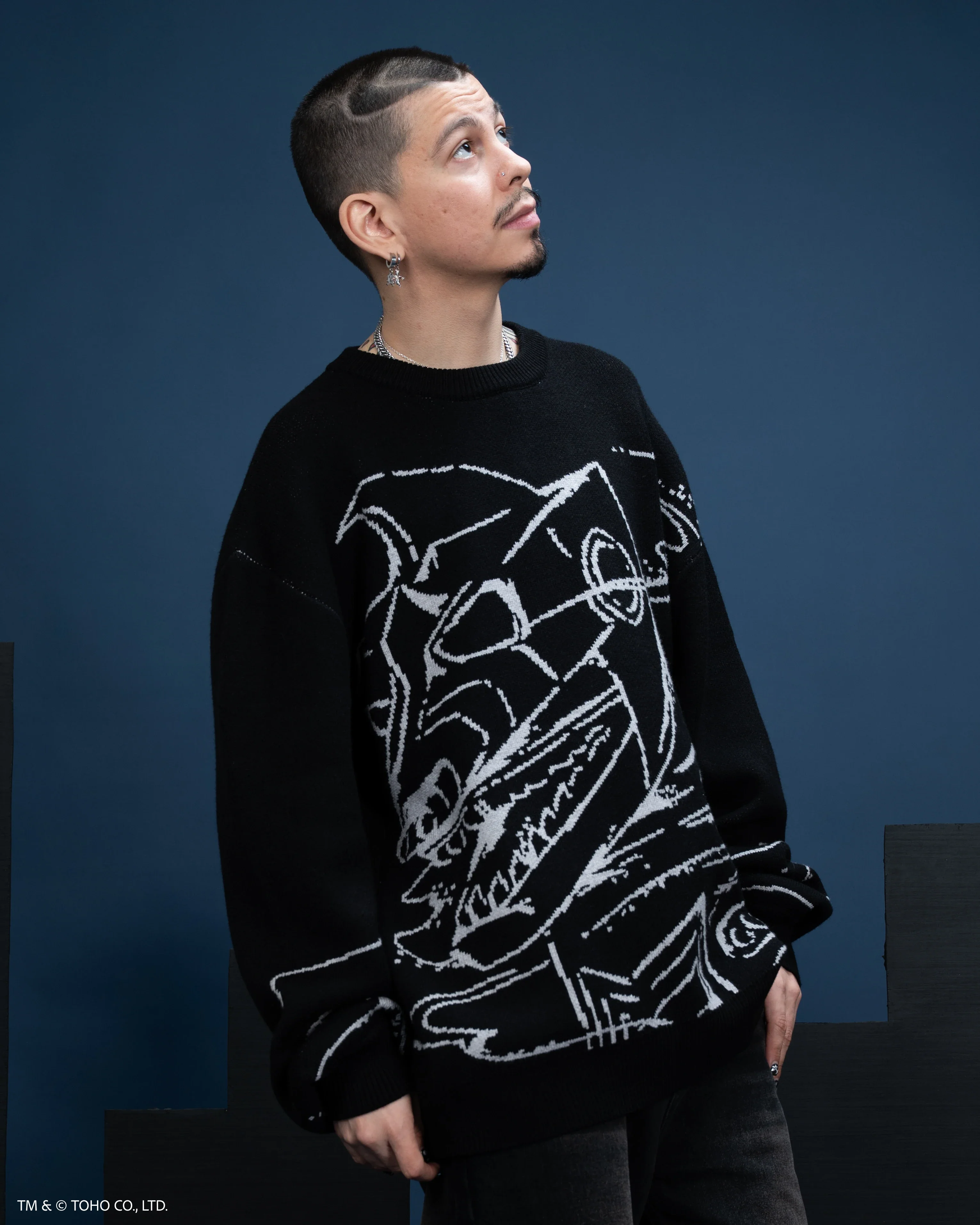 Mechagodzilla Attack Sweater - Image 9