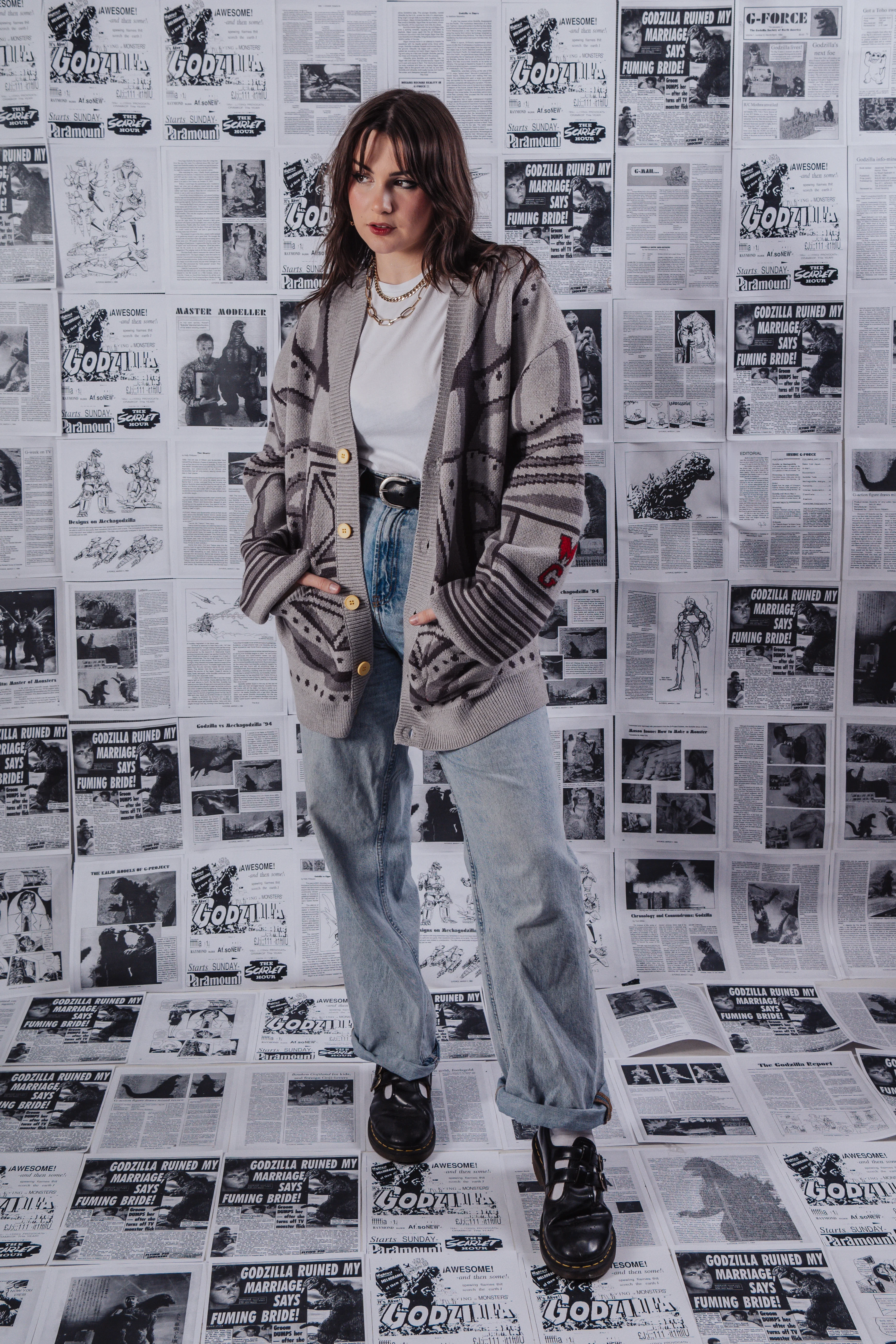 Mechagodzilla Cardigan - Image 4