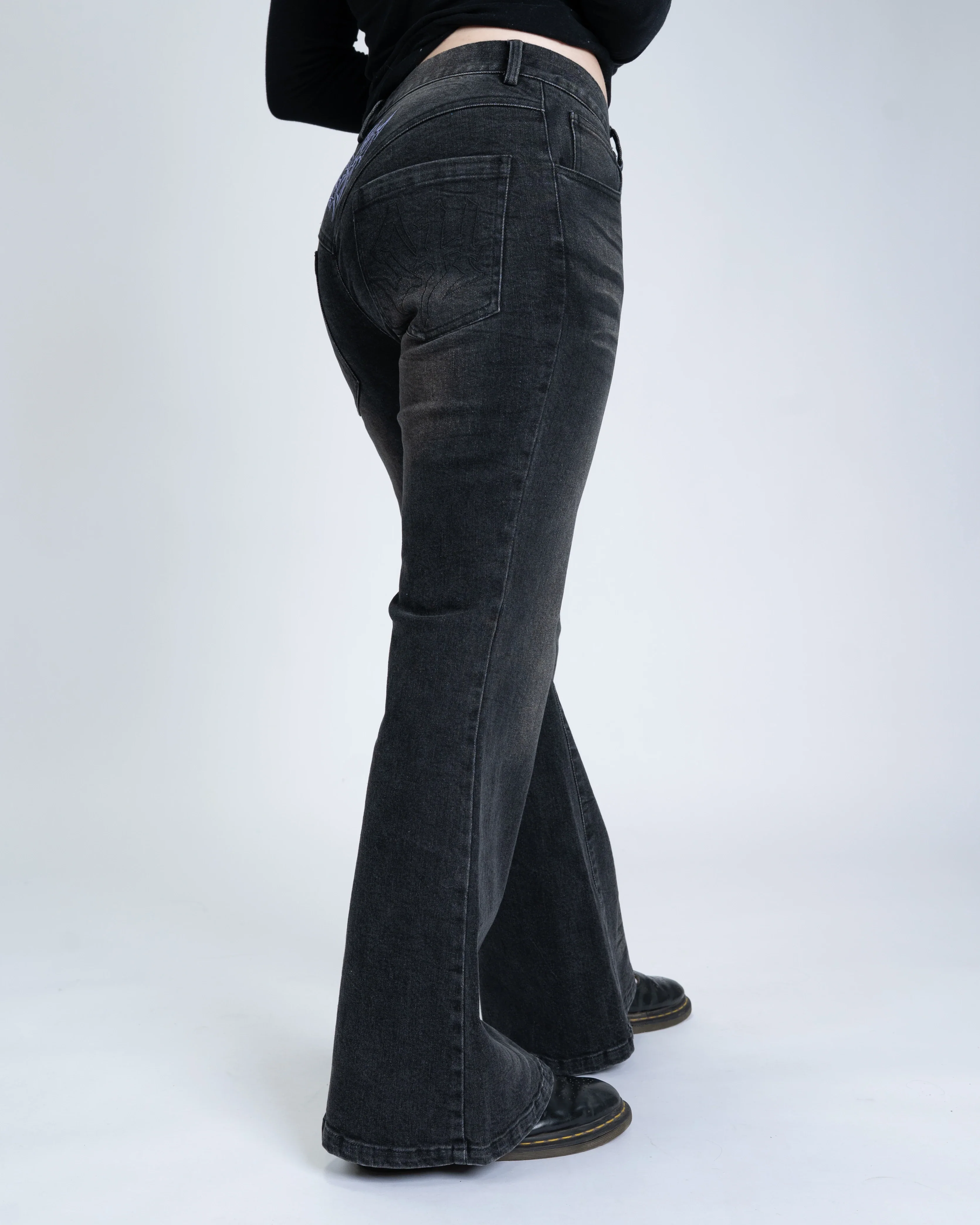 Medium Rise Tramp Stamp Jeans - Image 14