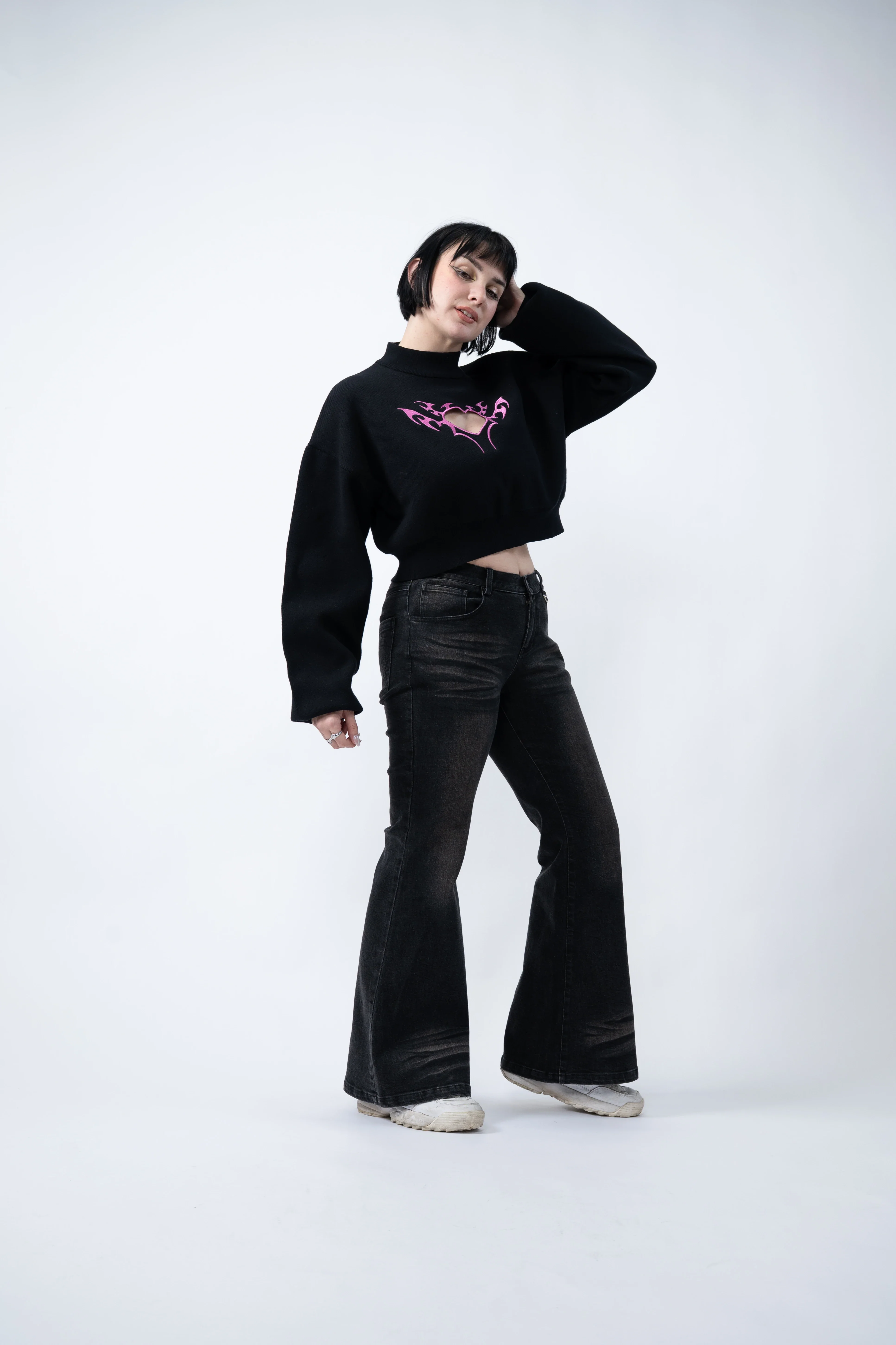 Medium Rise Tramp Stamp Jeans - Image 18
