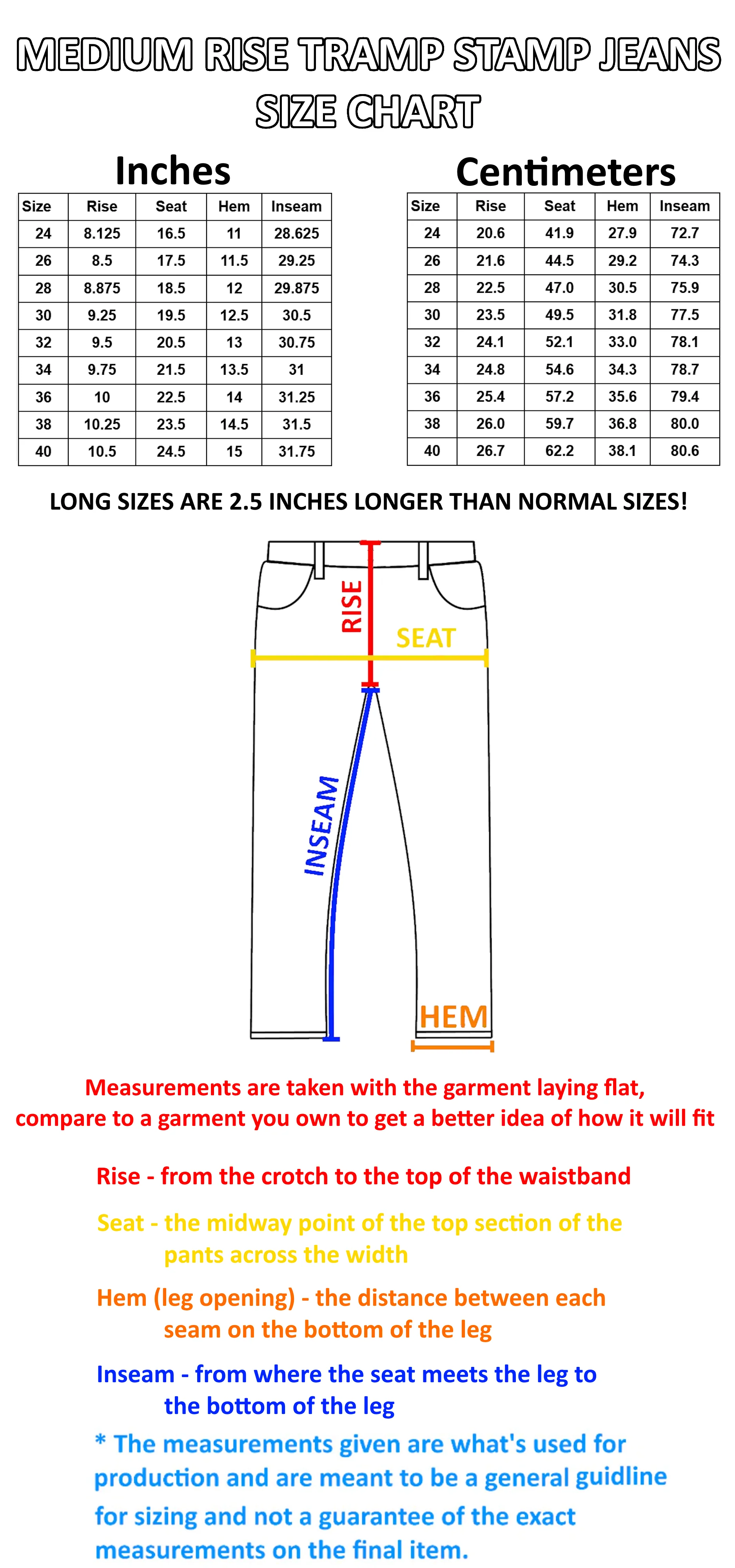 Medium Rise Tramp Stamp Jeans - Image 19