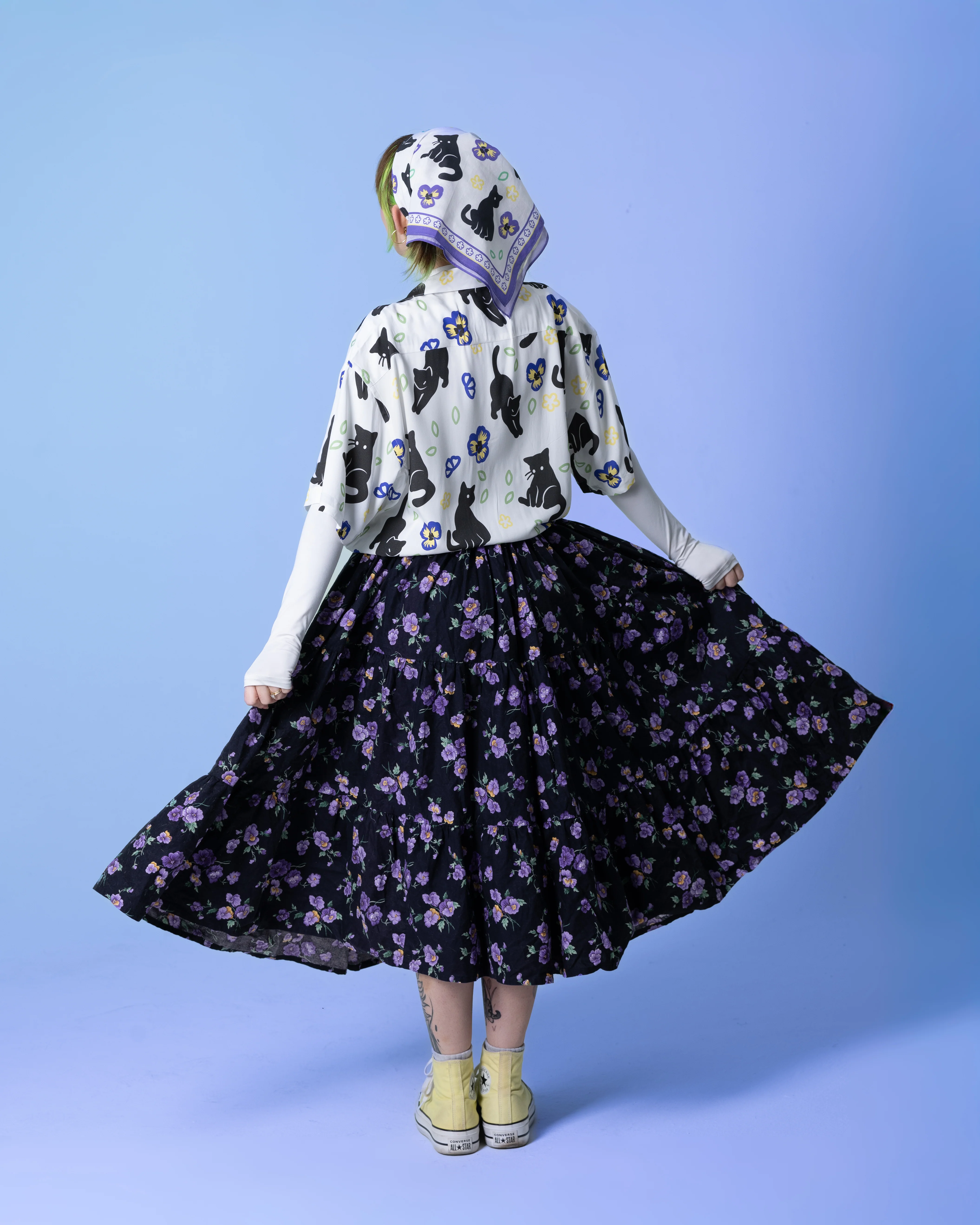 Meowin' Around Button Up - Image 8