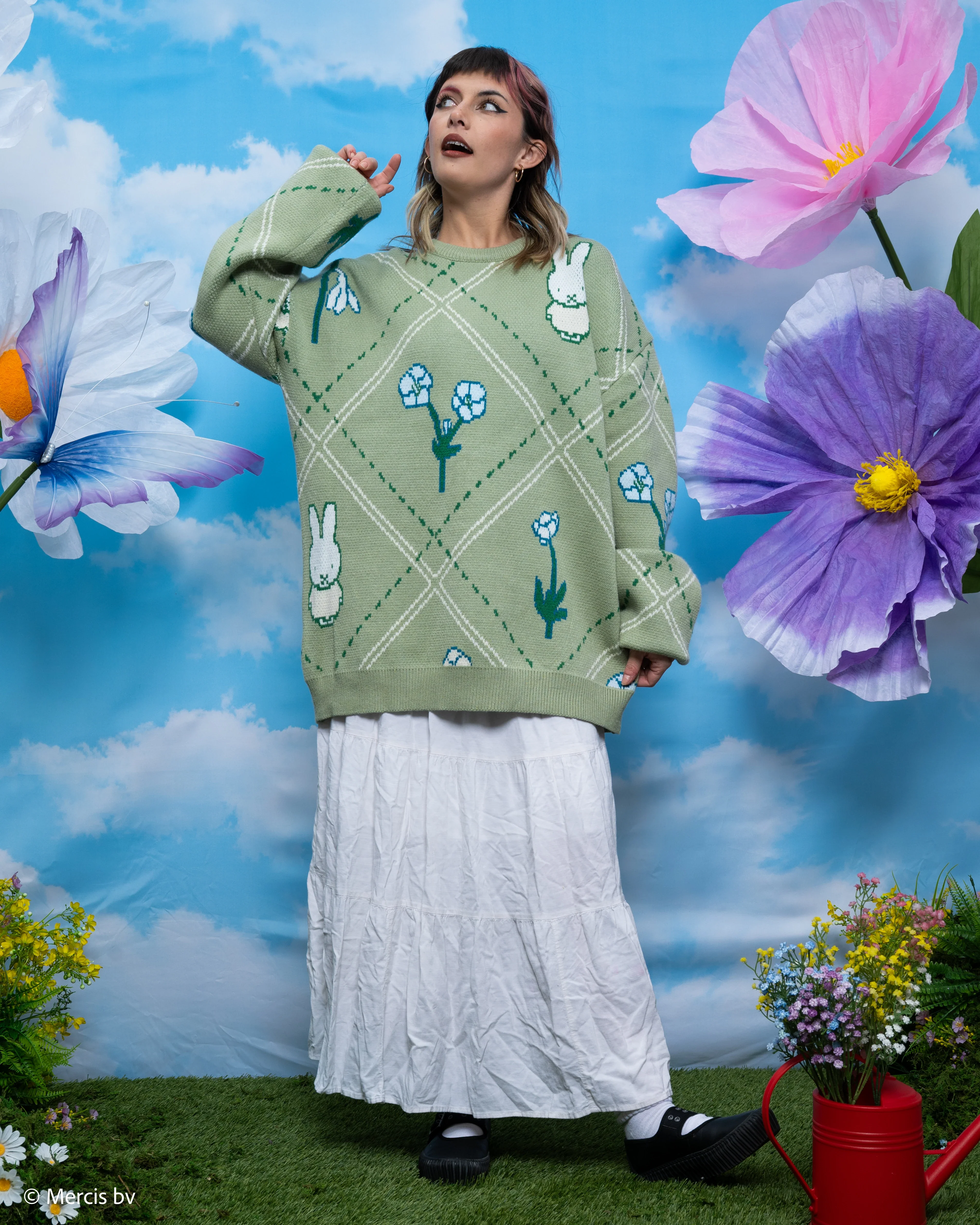 Miffy Flower Sweater - Image 3