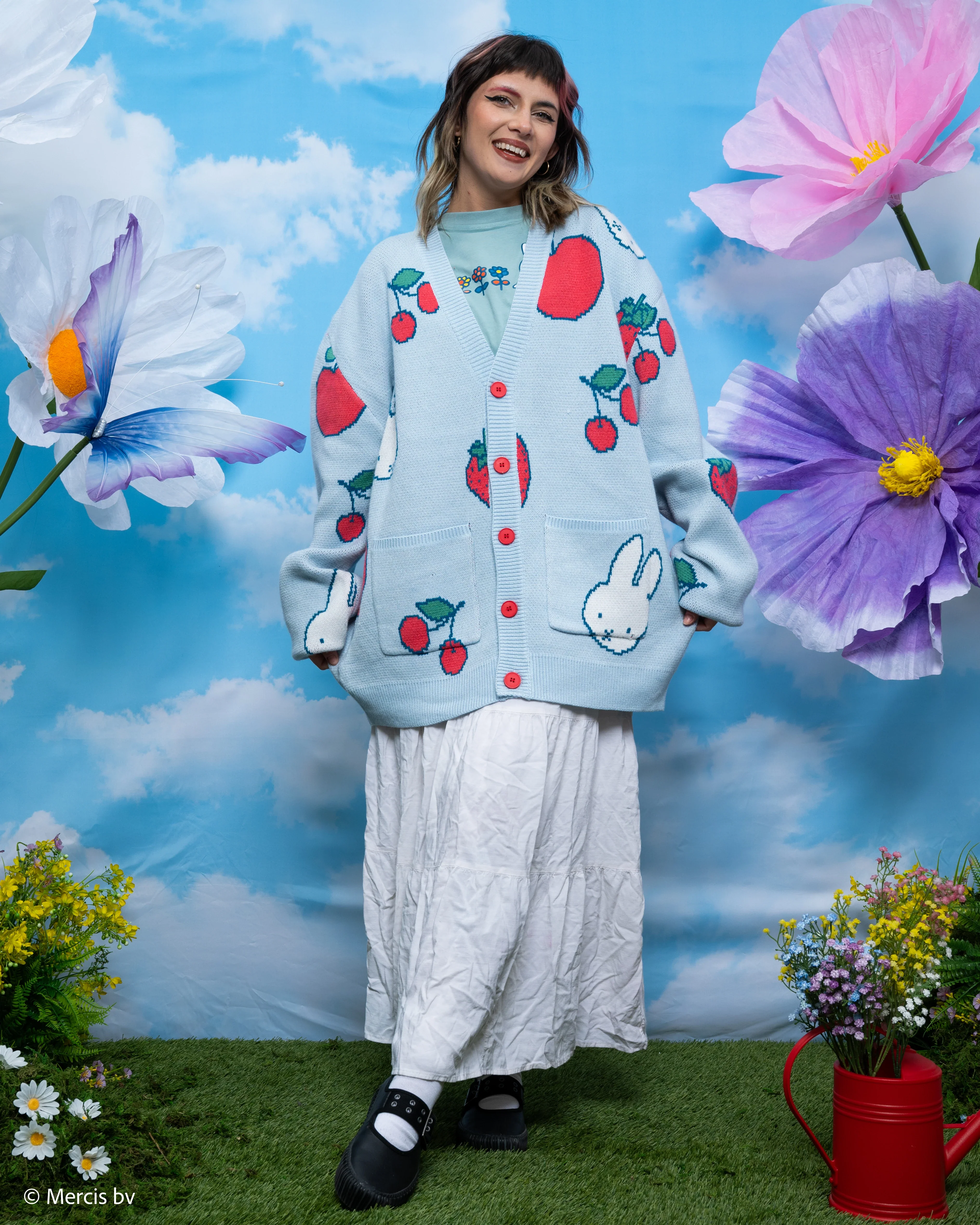 Miffy Strawberry Cardigan - Image 3