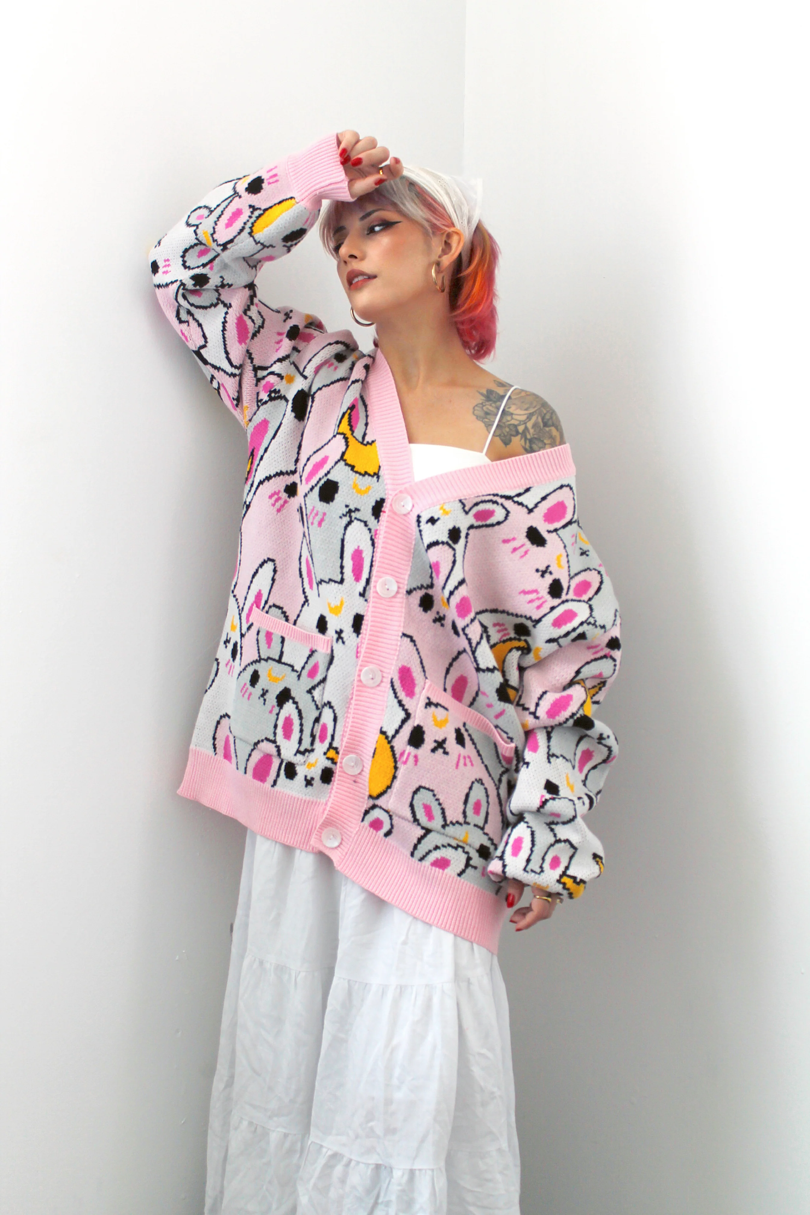 Moon Bunny Cardigan - Image 3