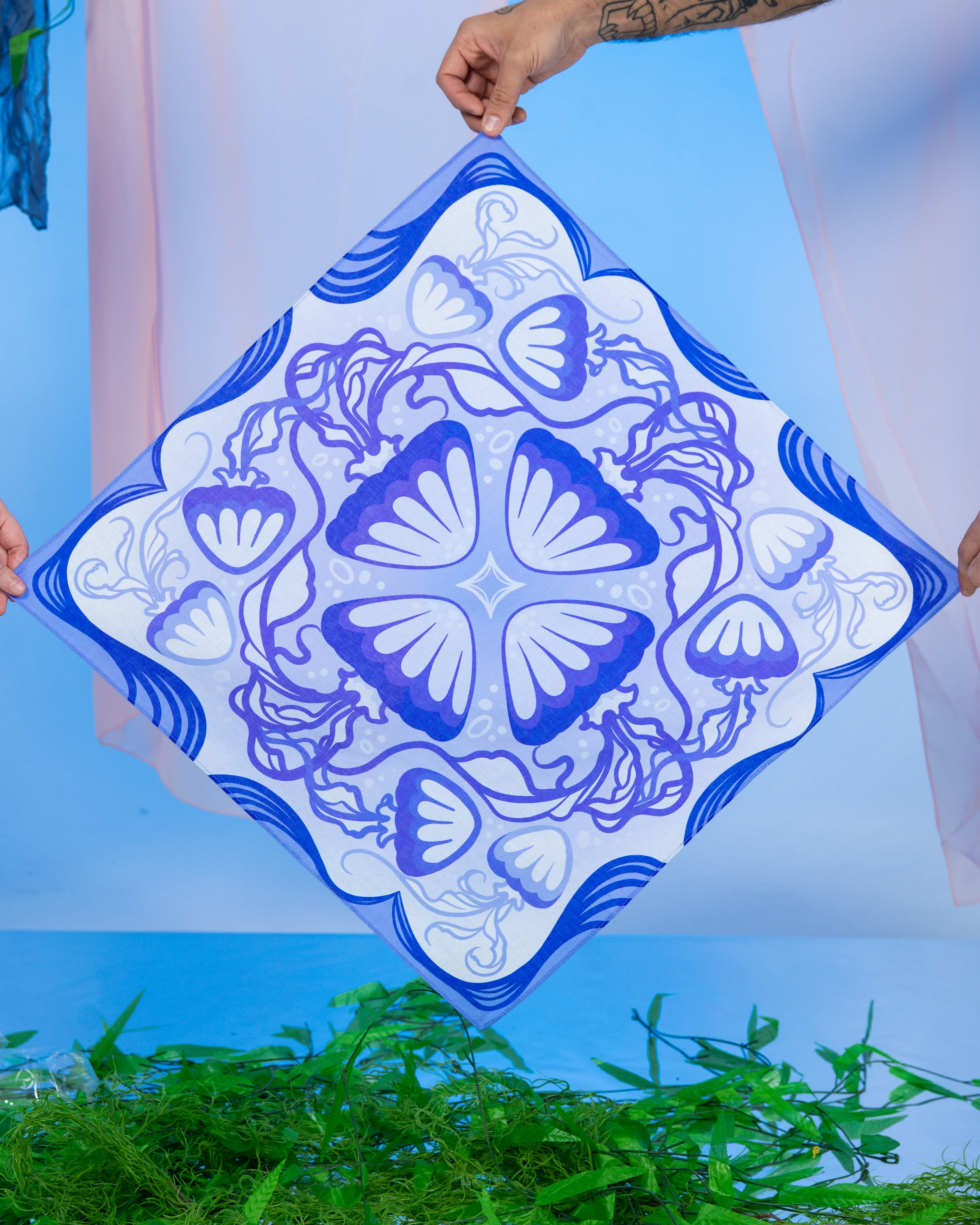 Moon Jellyfish Bandana - Image 9