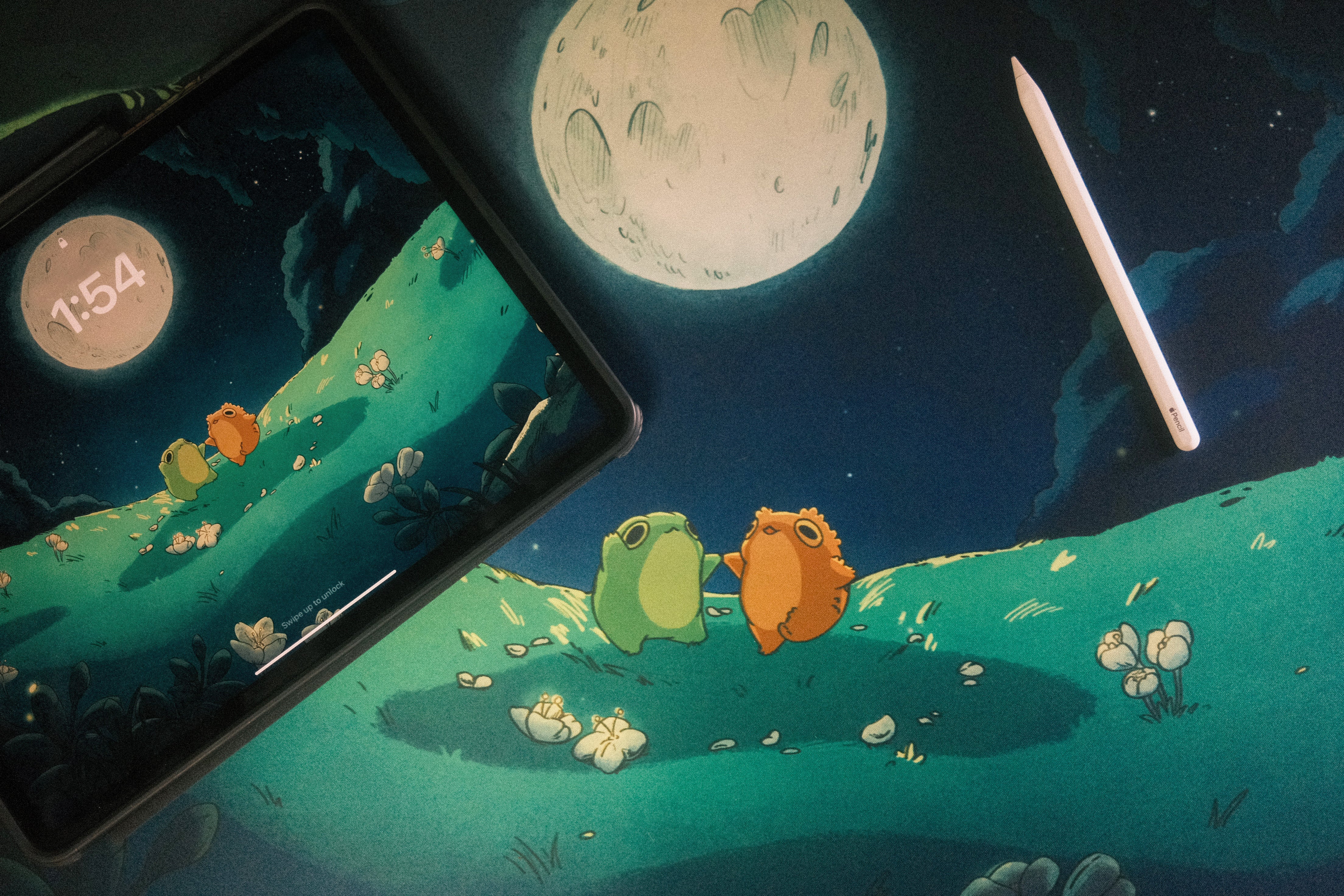 Moonlight Dancing Desk Mat - Image 3