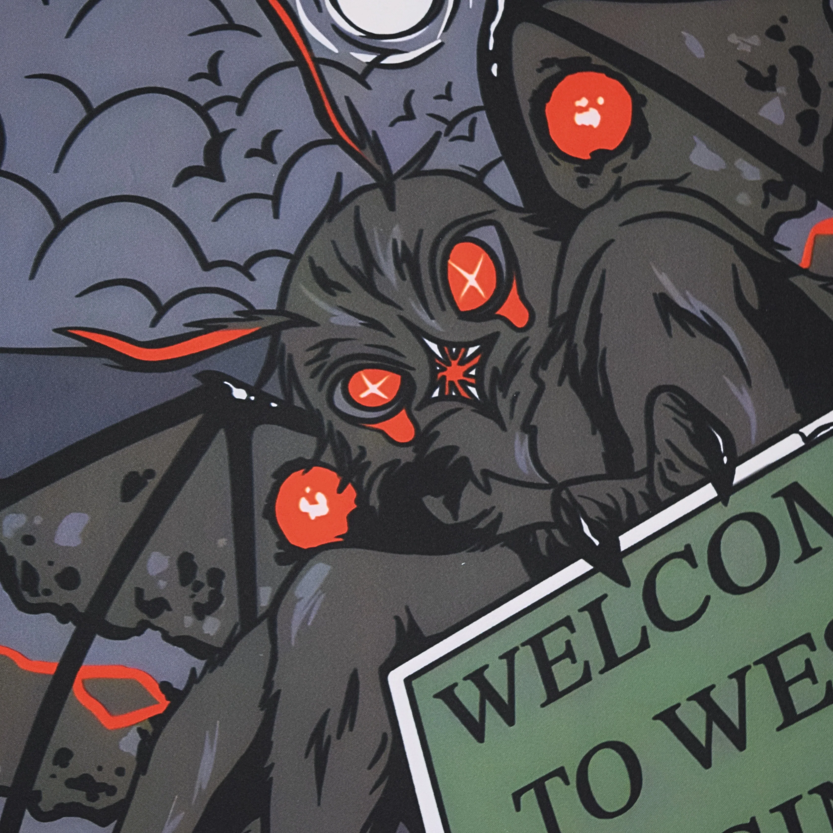 Mothman Desk Mat - Image 2