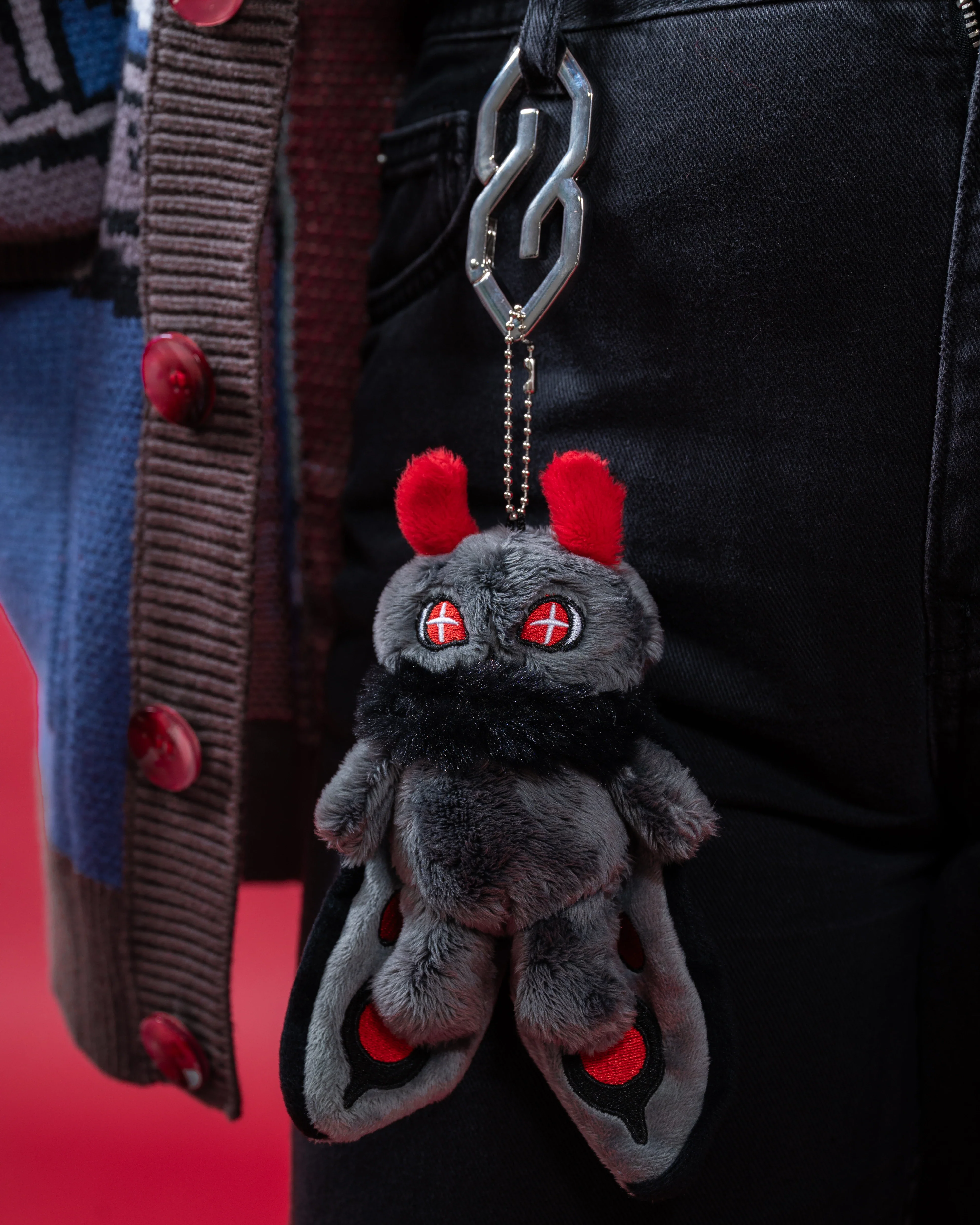 Mothman Plush Keychain - Image 3