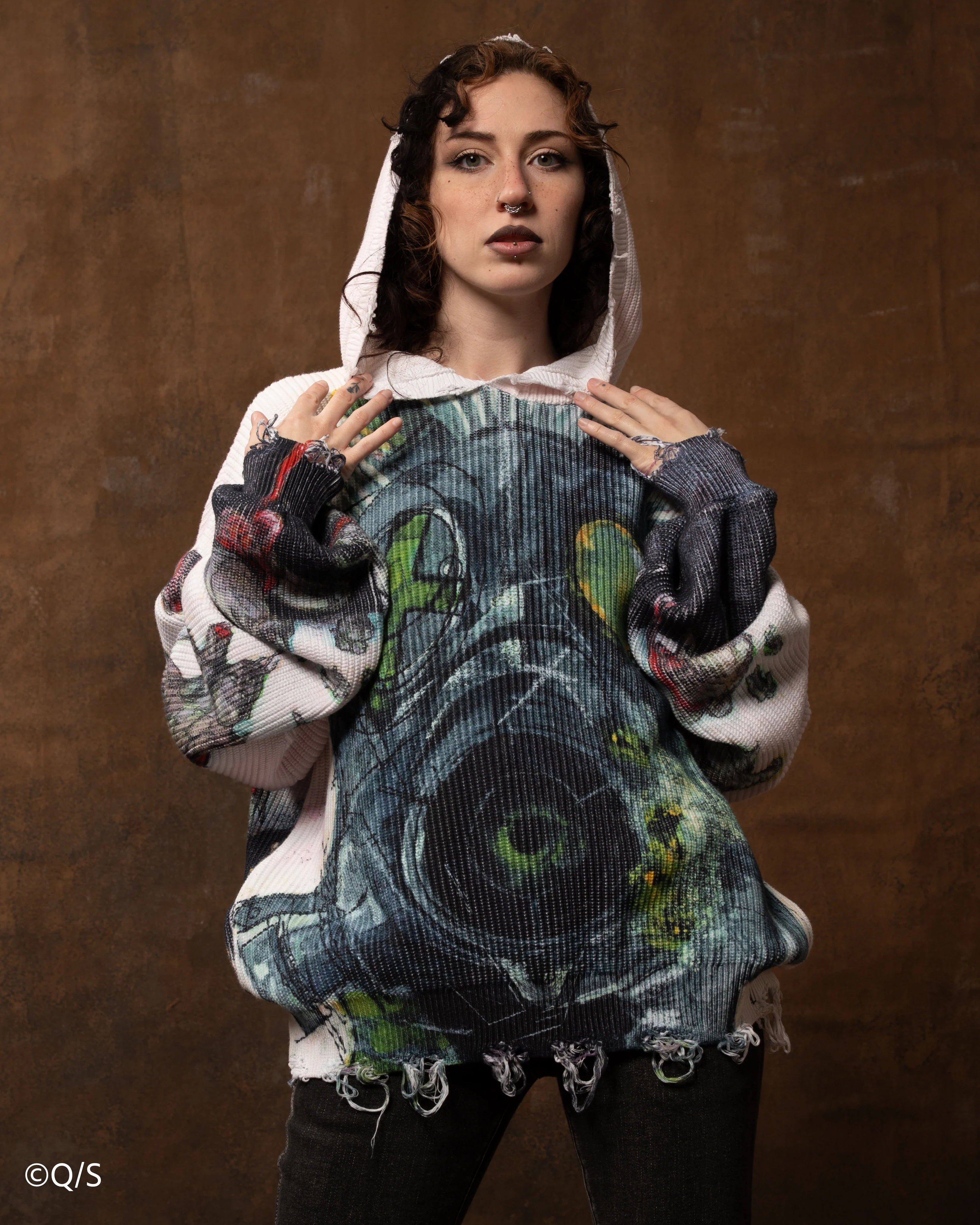 Mud and Sludge Knit Hoodie - Image 11