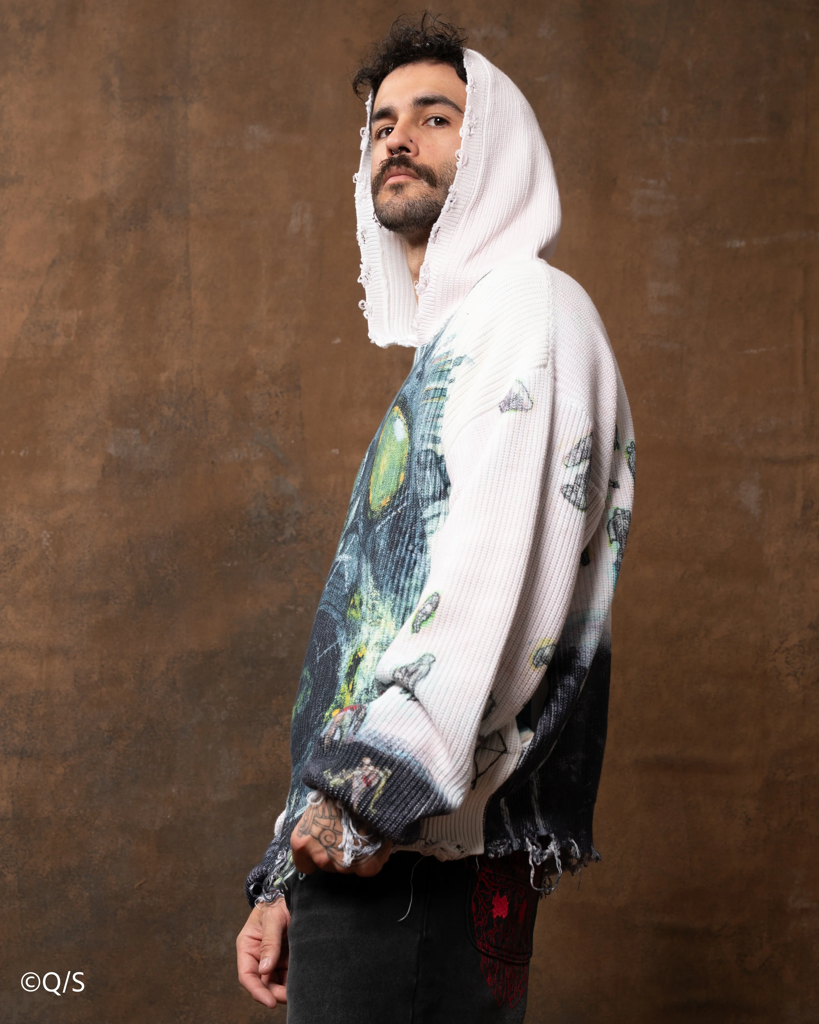 Mud and Sludge Knit Hoodie - Image 17