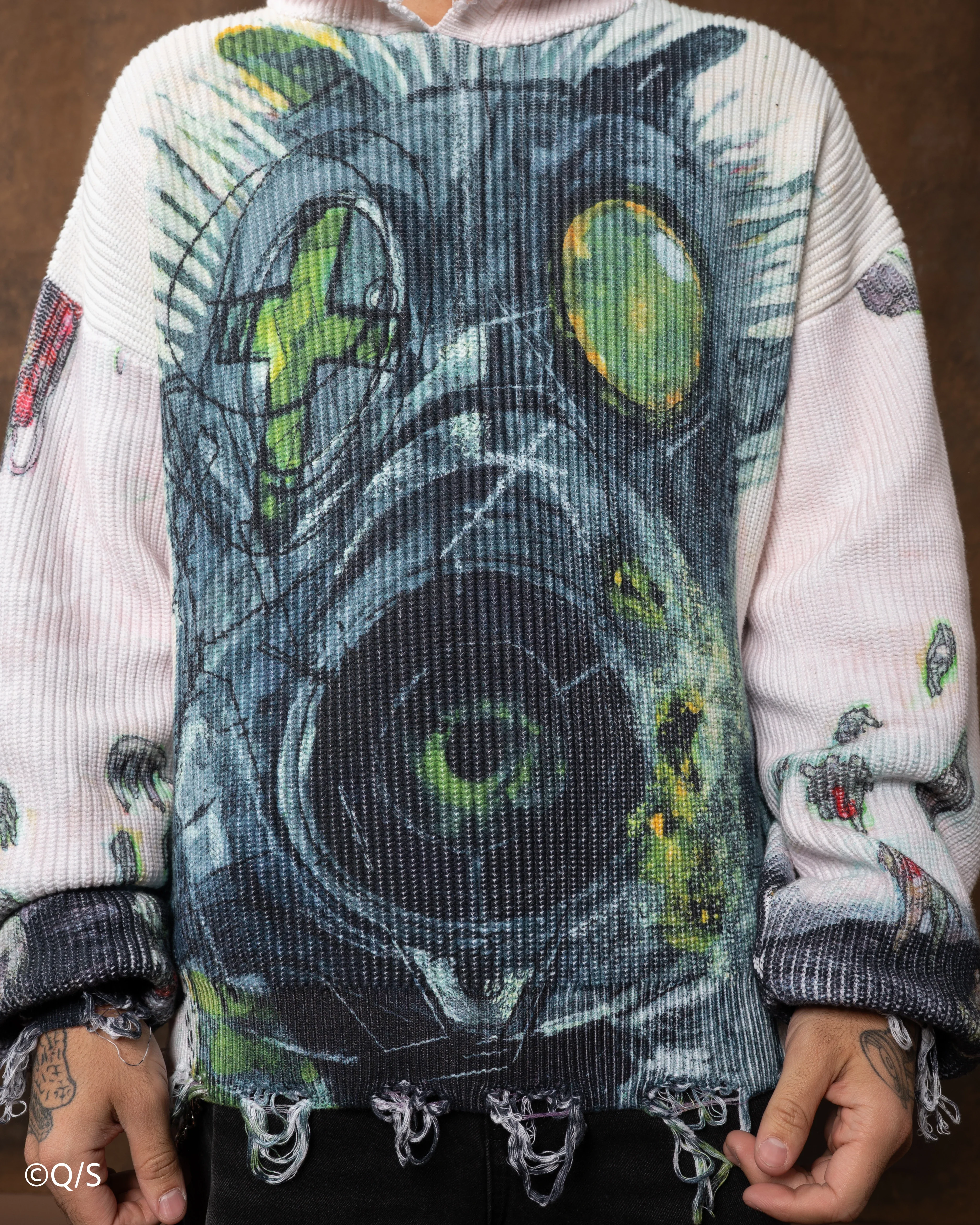 Mud and Sludge Knit Hoodie - Image 18