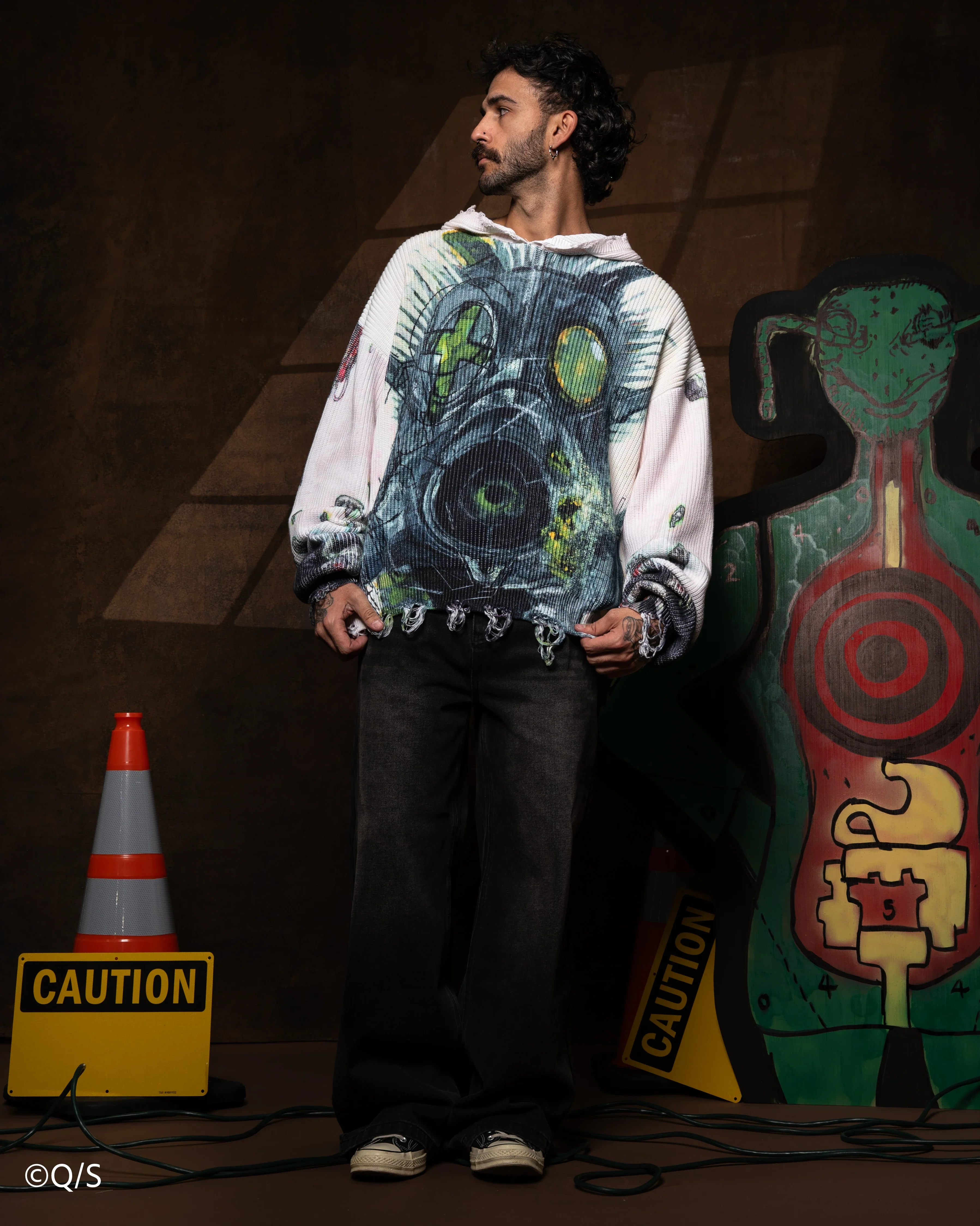 Mud and Sludge Knit Hoodie - Image 5