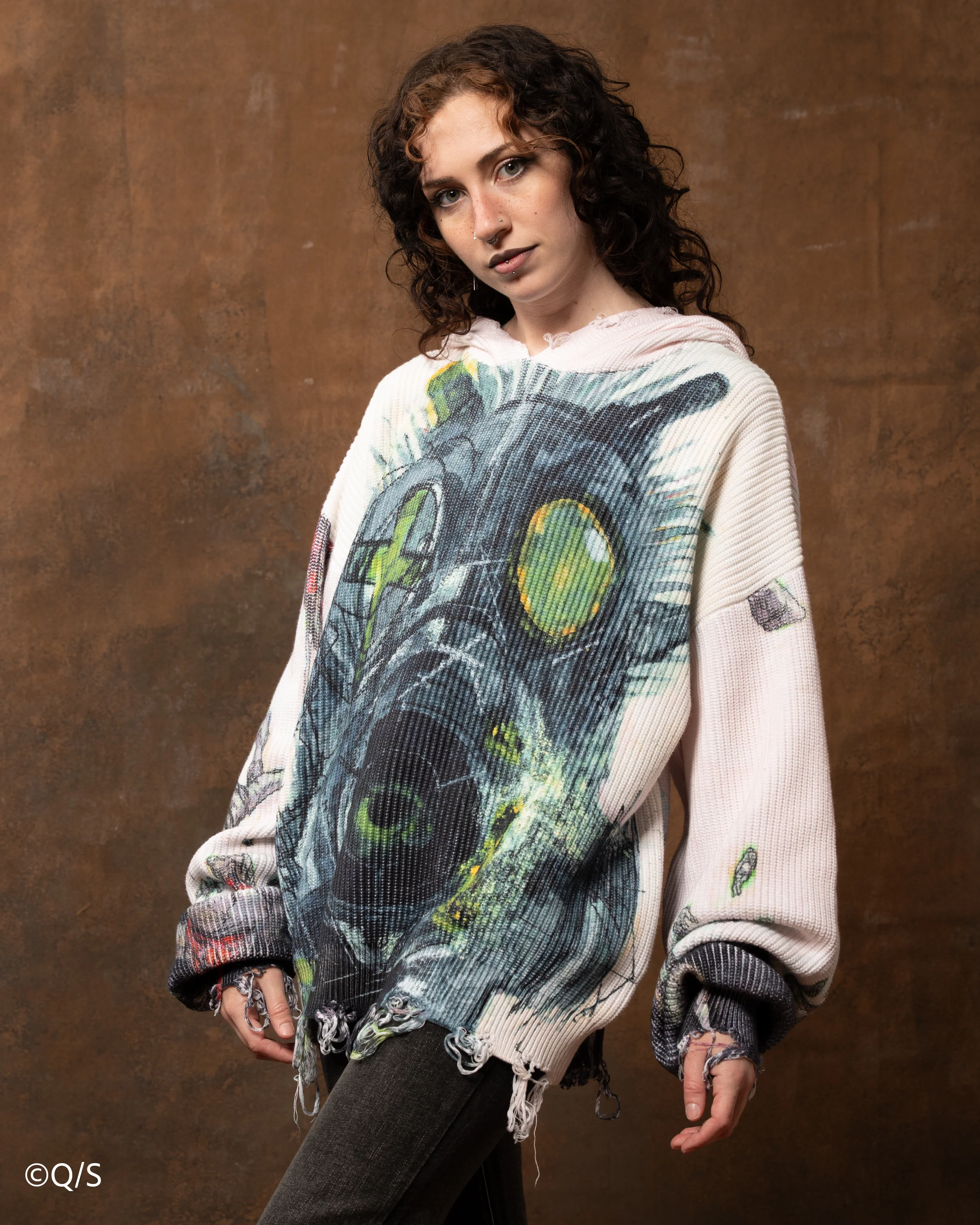 Mud and Sludge Knit Hoodie - Image 9