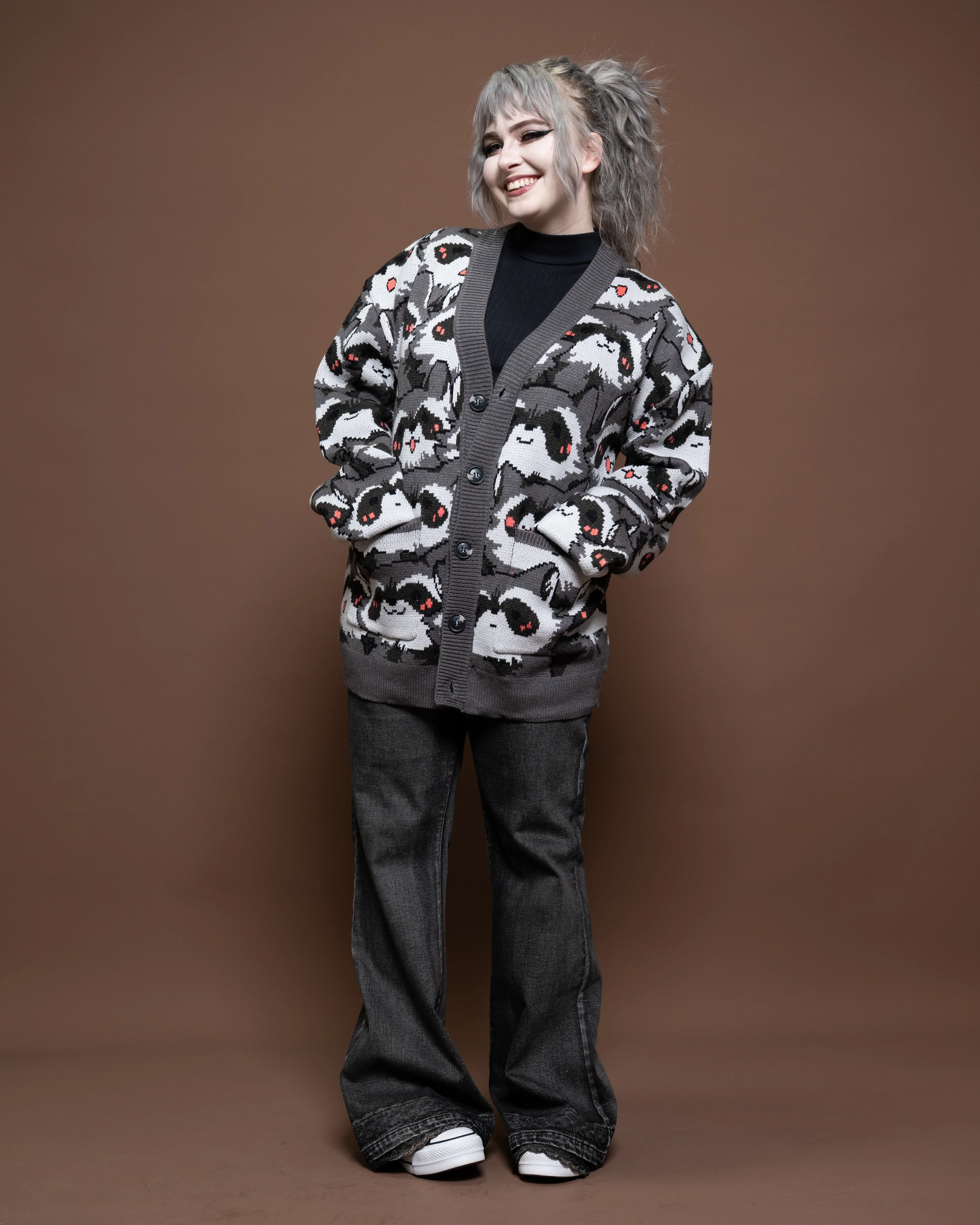 Nice Racc-oon Cardigan - Image 3