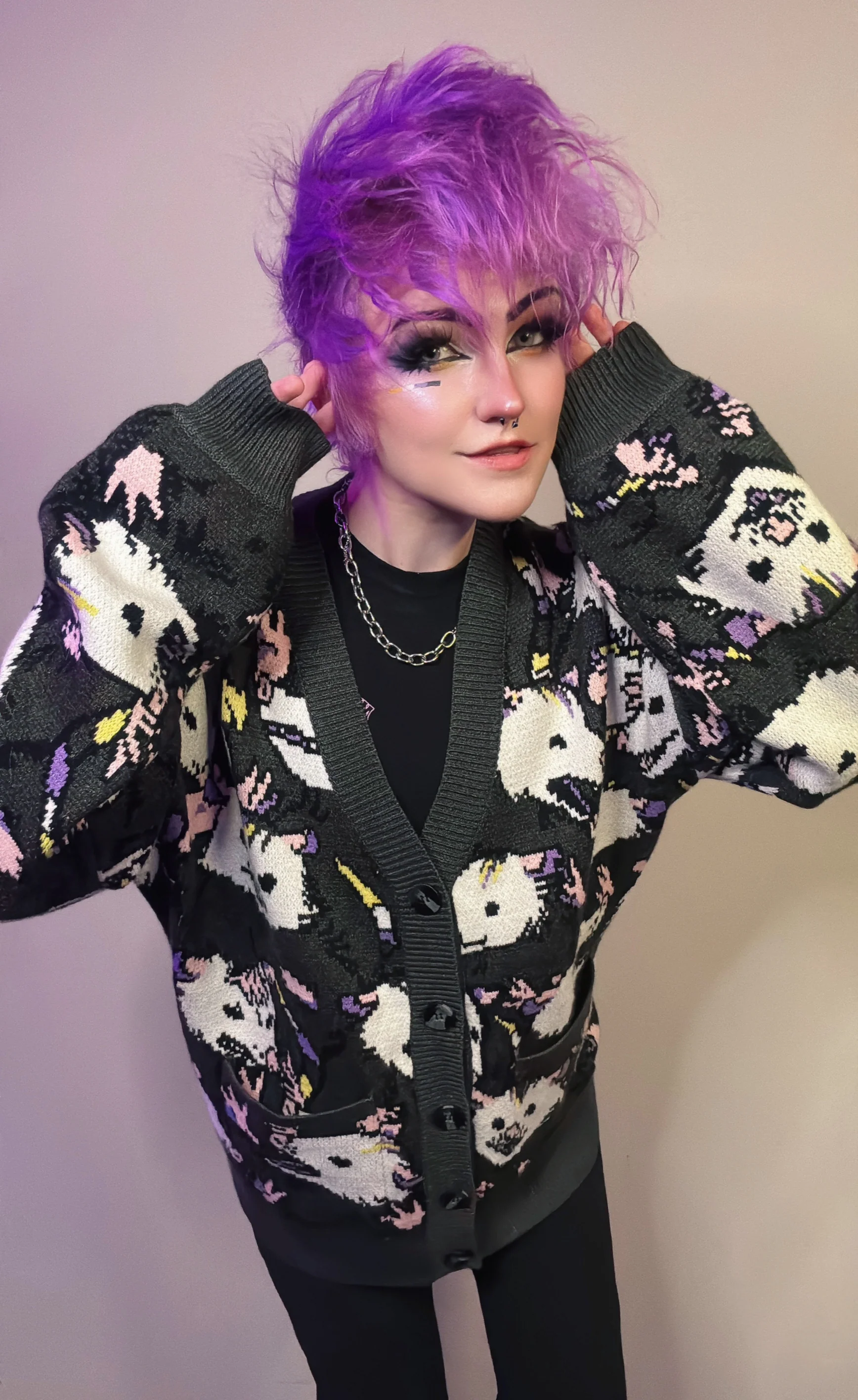 Nonbinary Possum Cardigan - Image 4