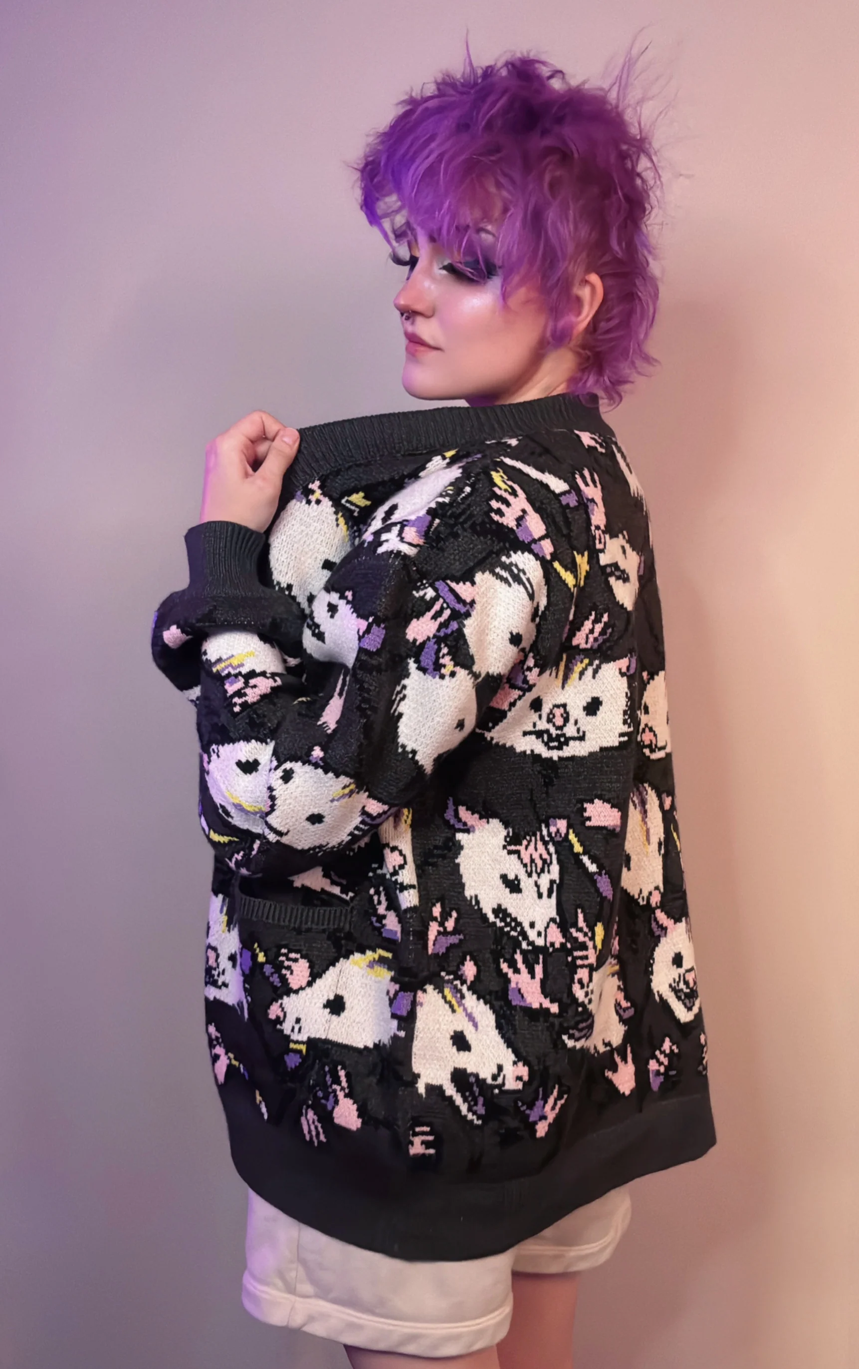 Nonbinary Possum Cardigan - Image 5