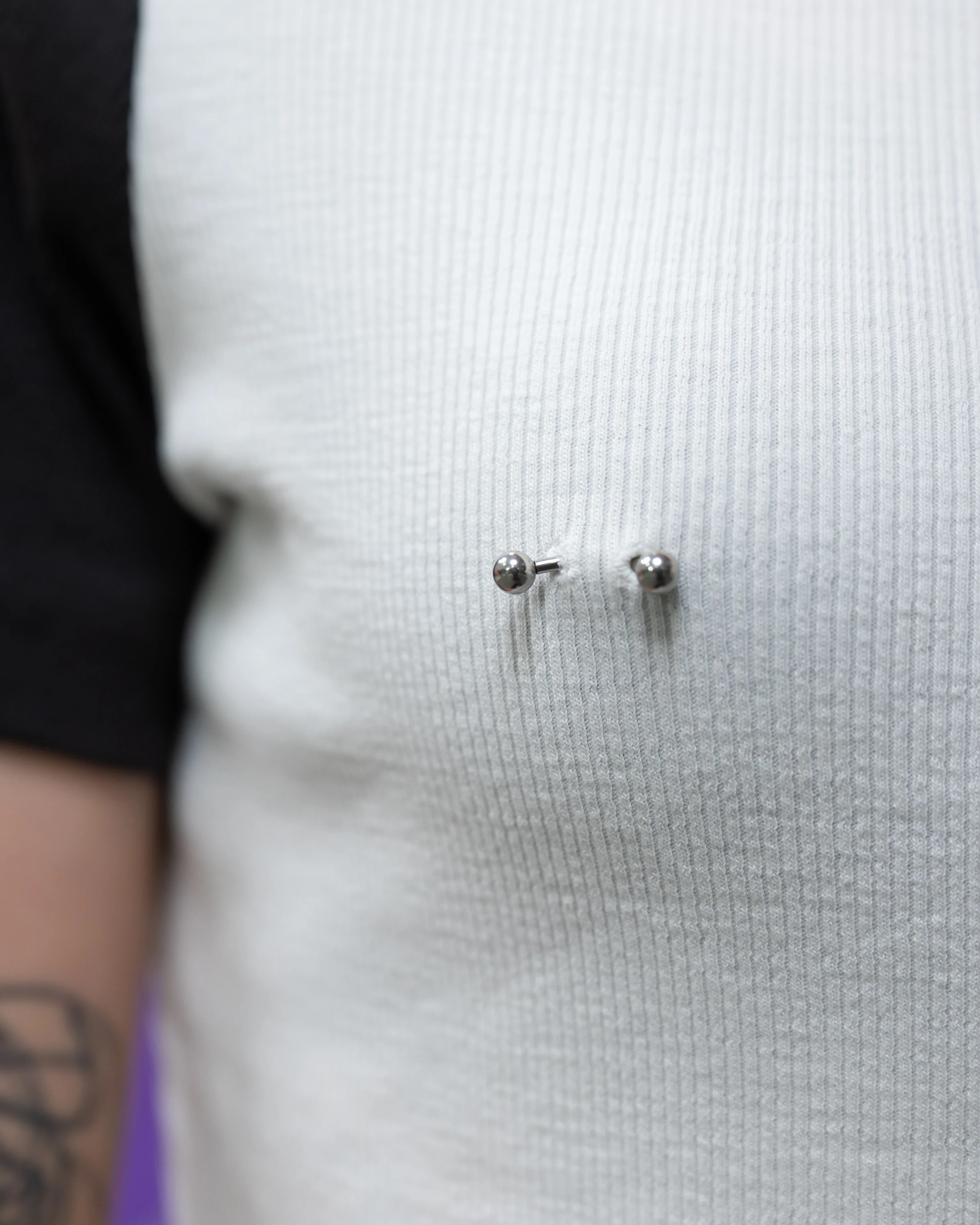 Pierced Baby Tee - Image 3