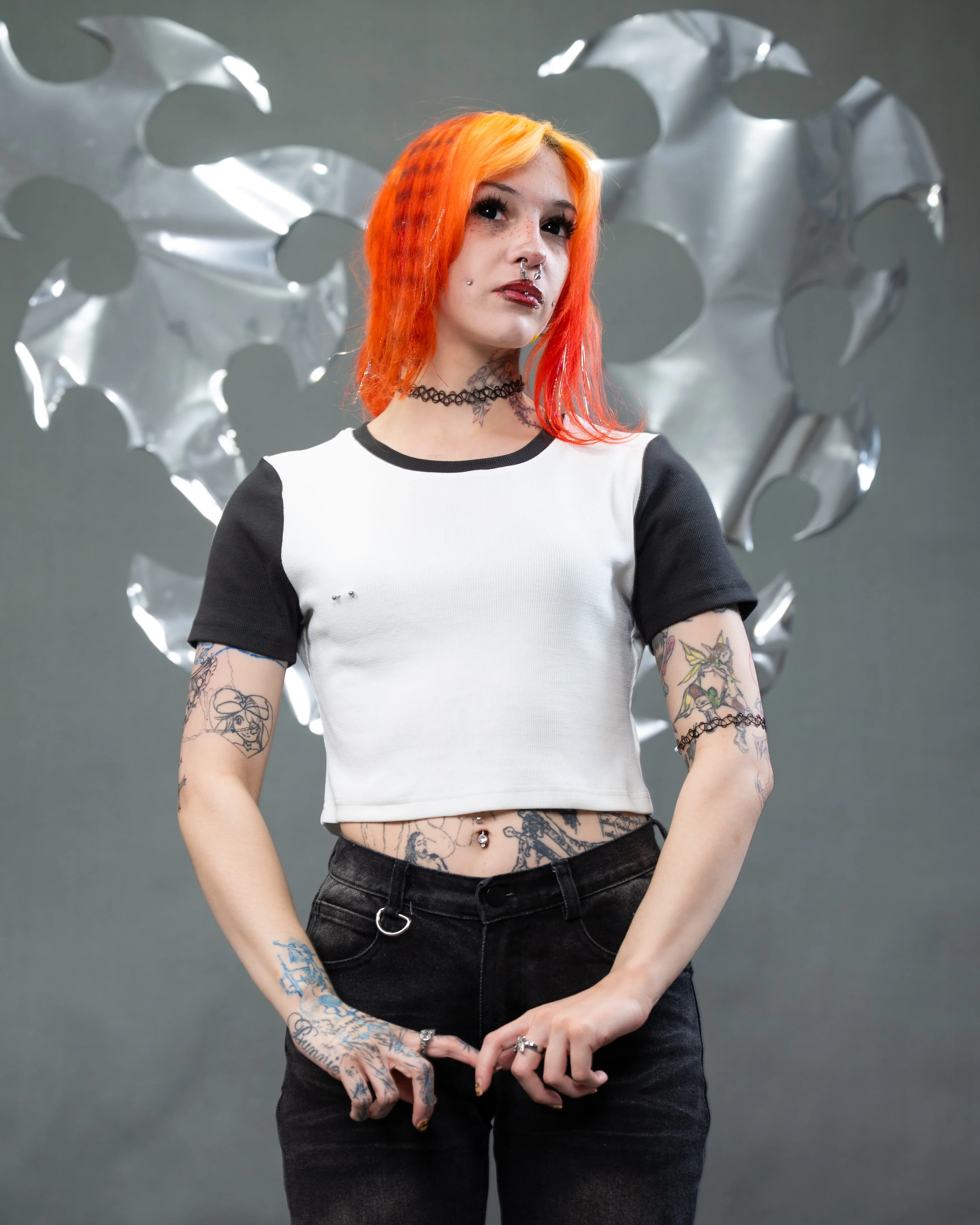 Pierced Baby Tee - Image 4