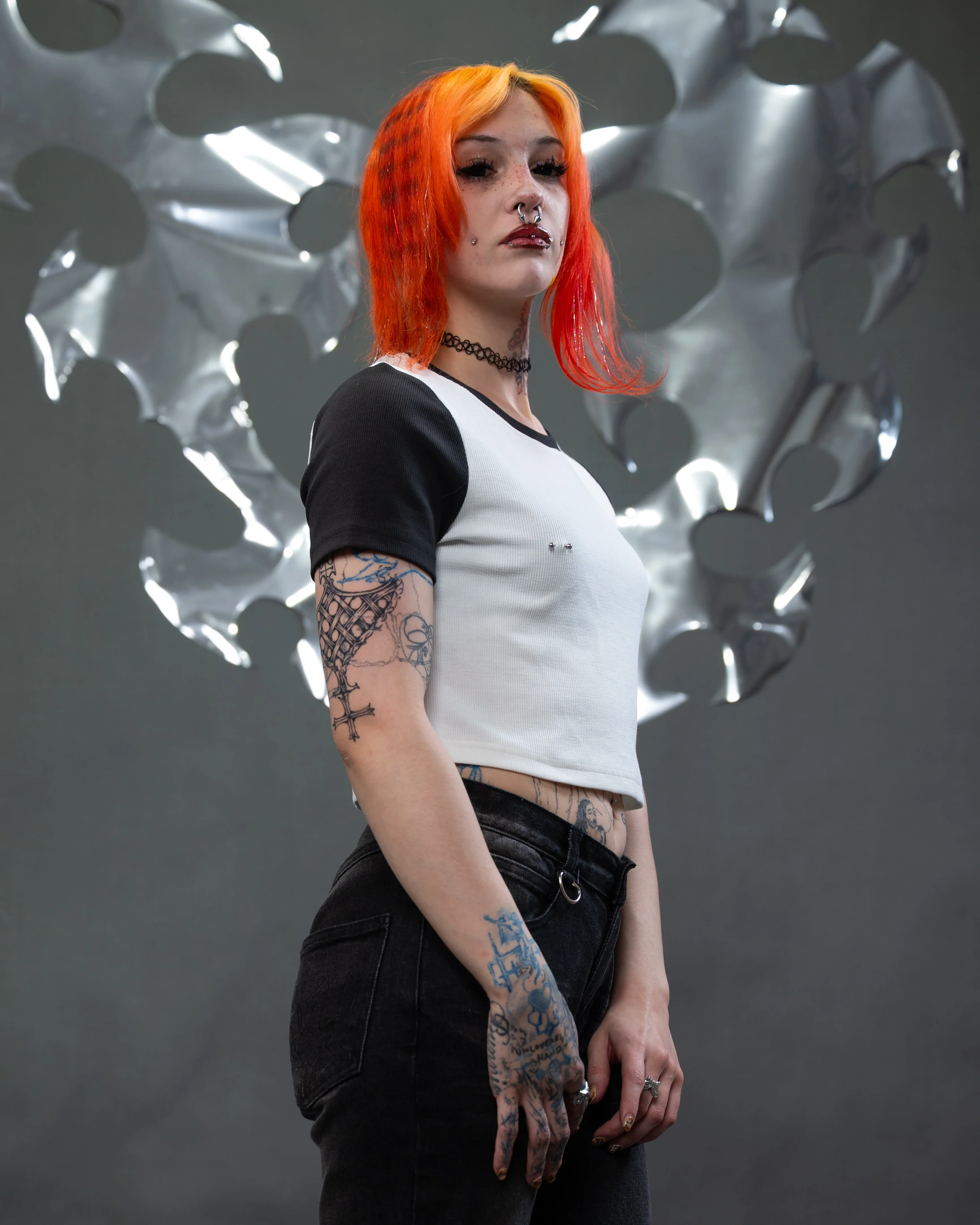 Pierced Baby Tee - Image 5