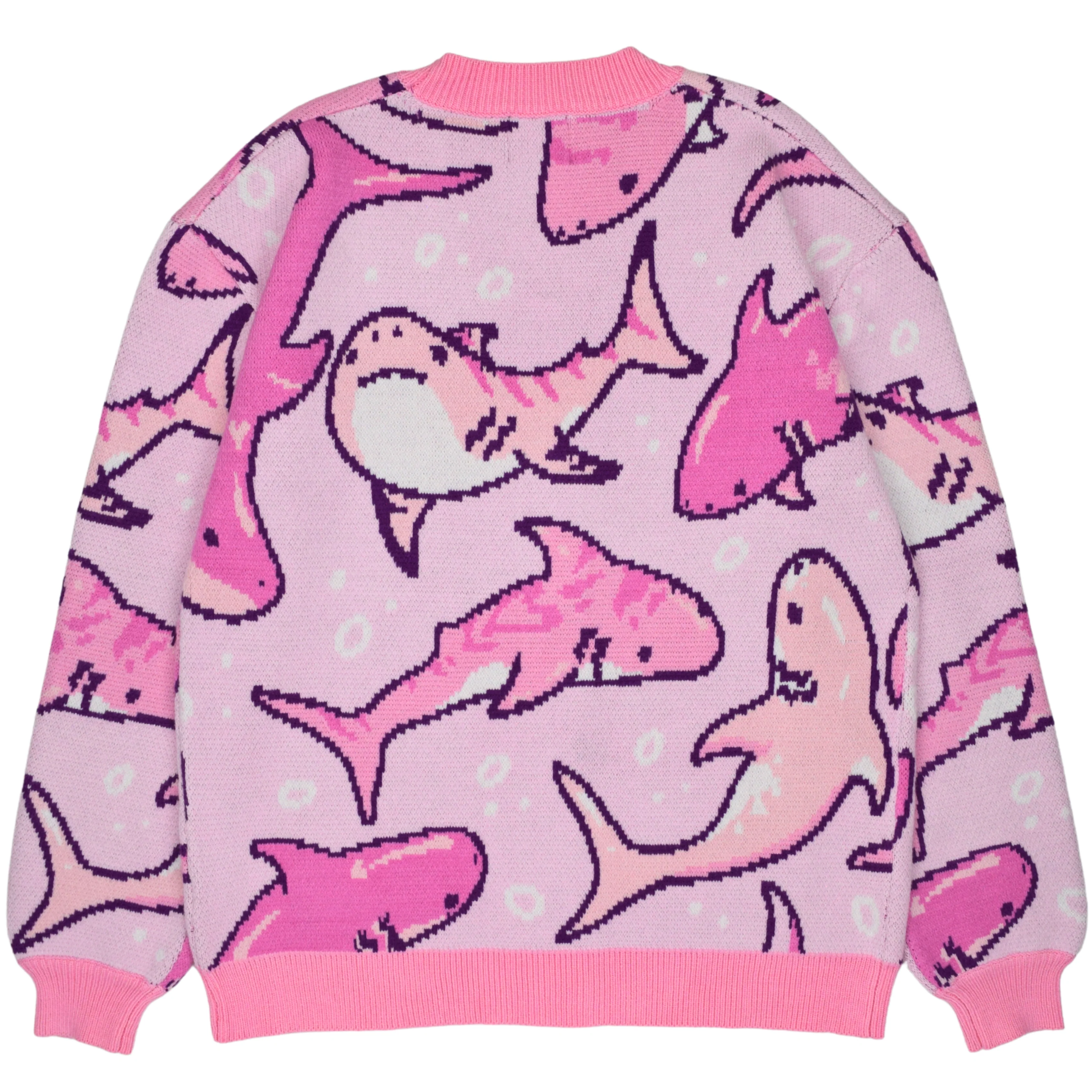 Pink Shark Cardigan - Image 2