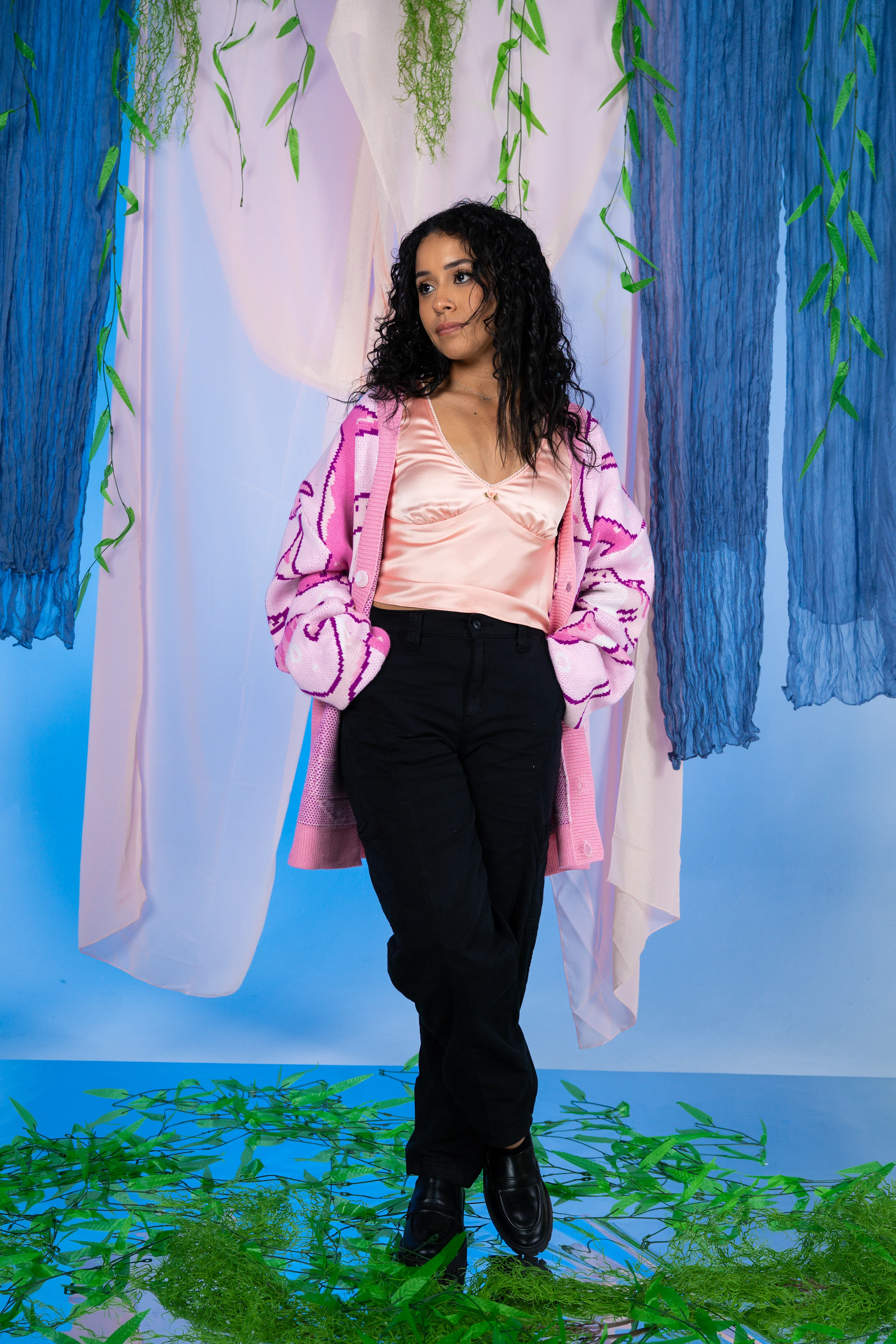 Pink Shark Cardigan - Image 6