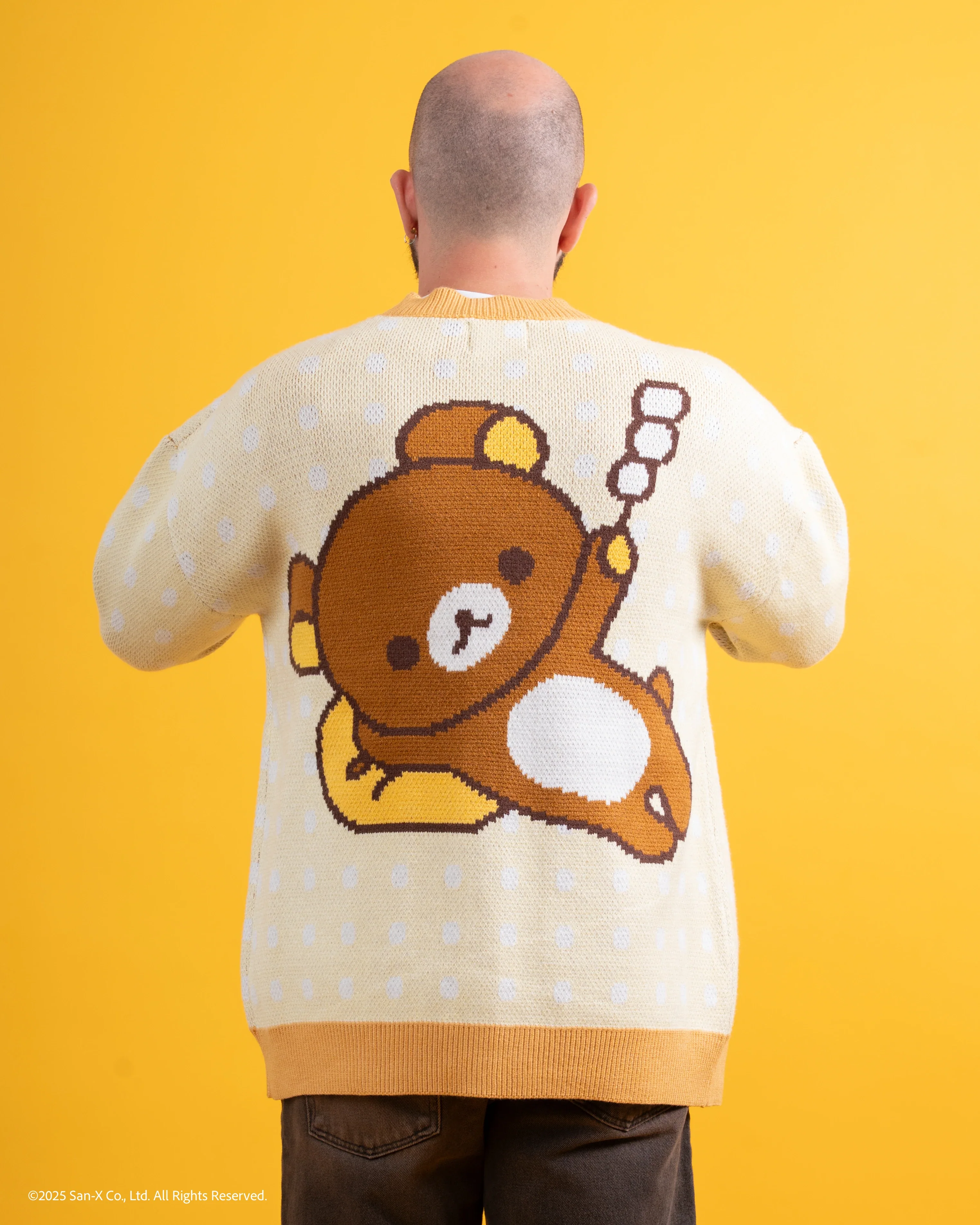 Polka Dot Rilakkuma Cardigan - Image 5