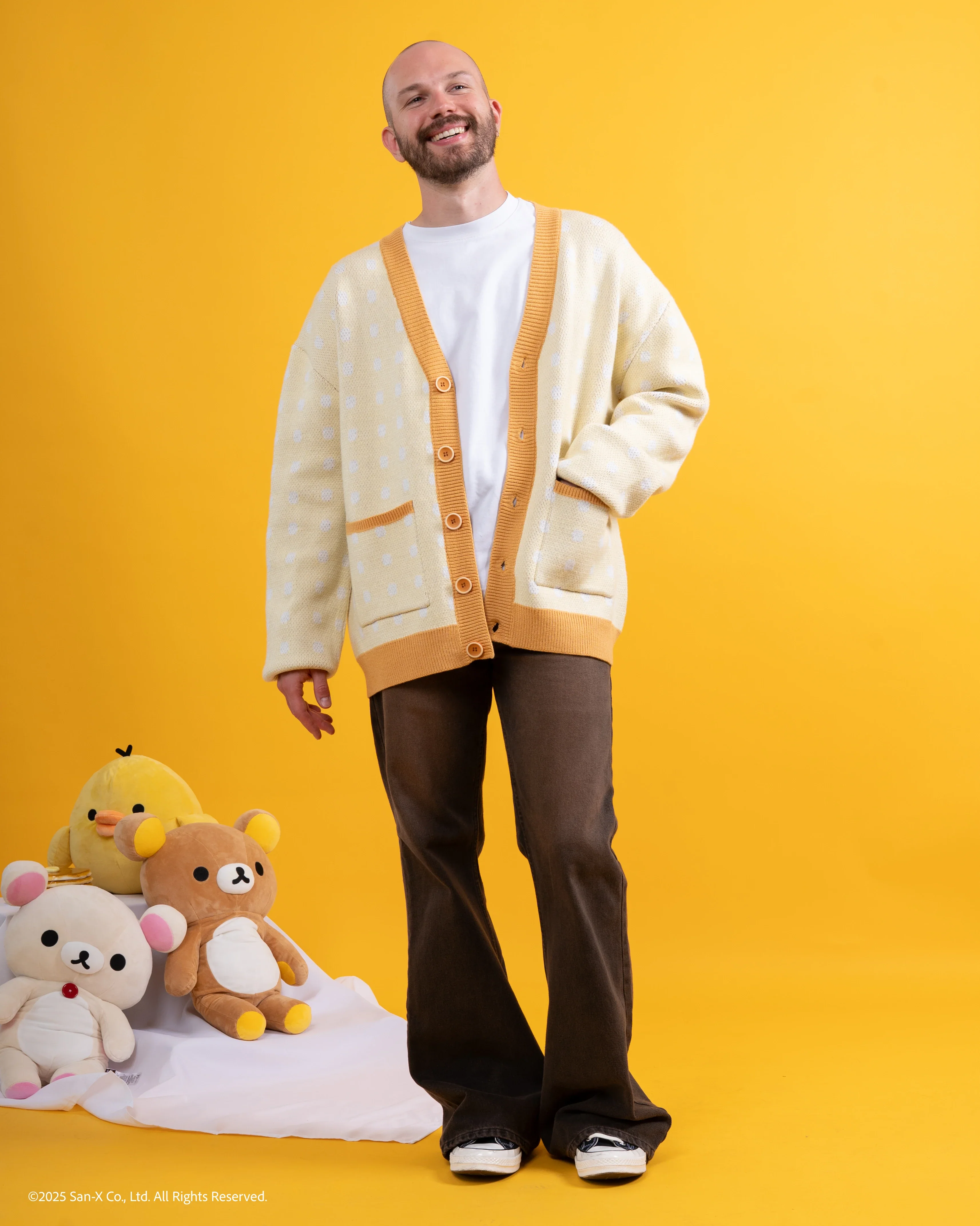Polka Dot Rilakkuma Cardigan - Image 7