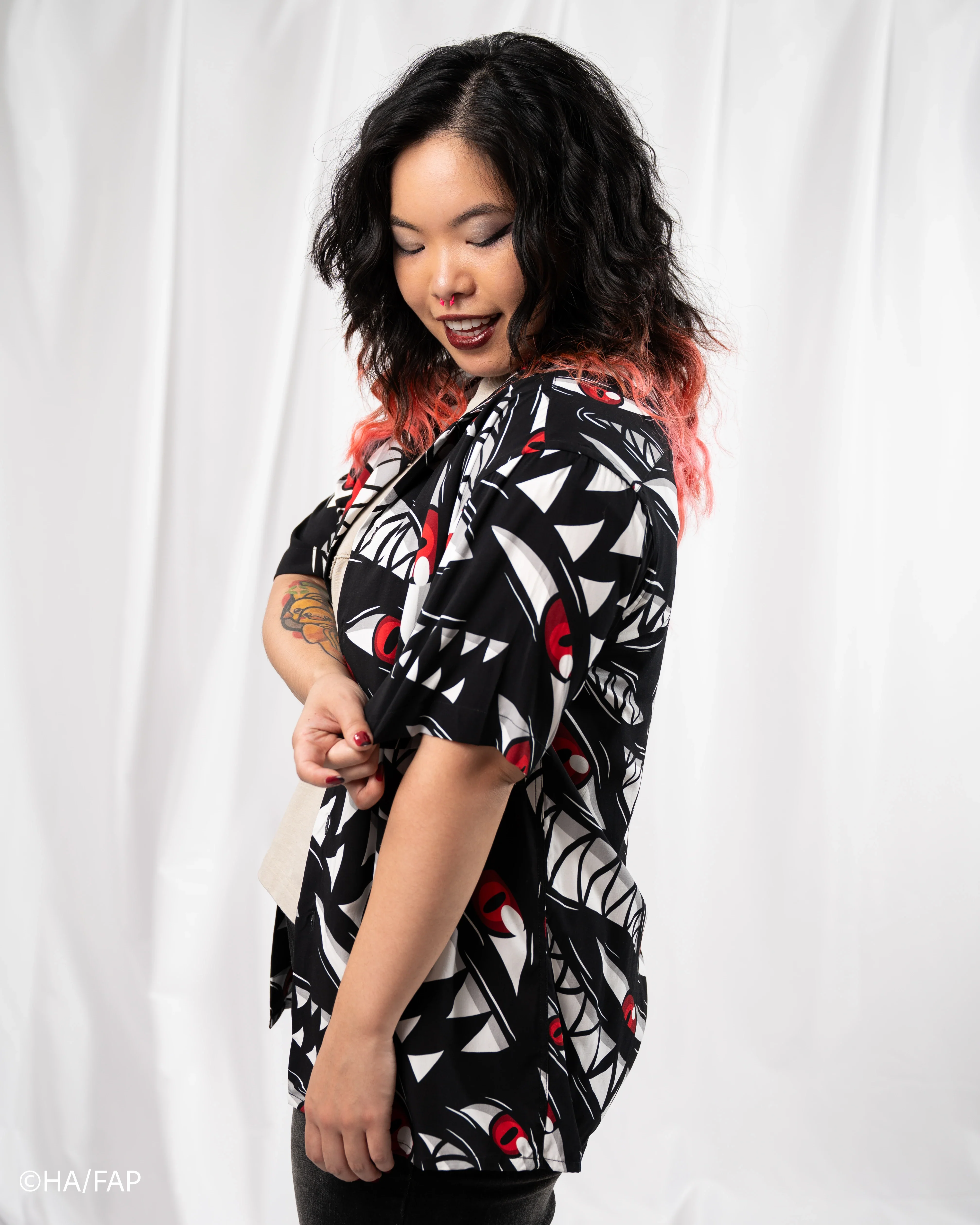 Pride Patterned Button Up - Image 8