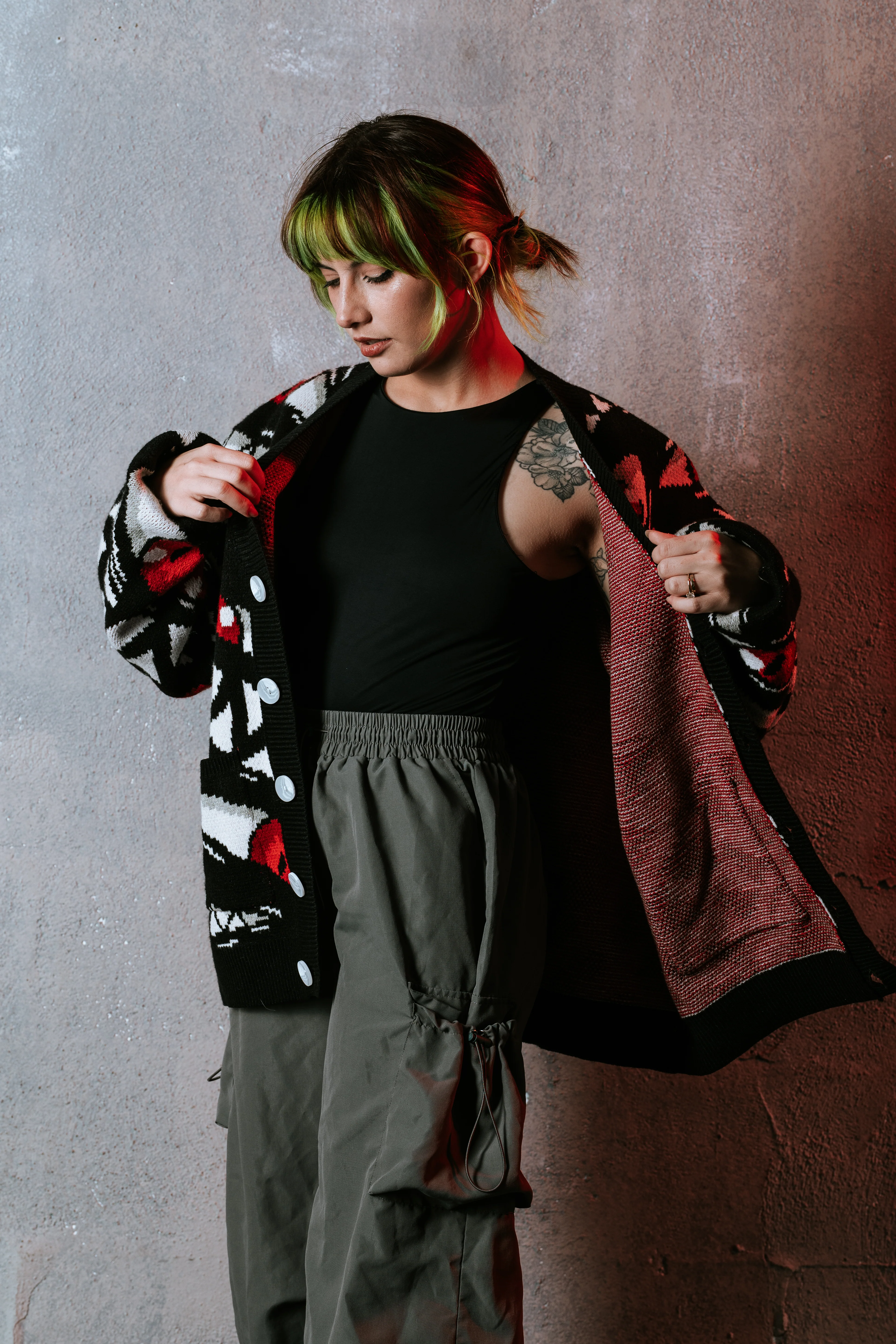 Pride Patterned Cardigan - Image 5
