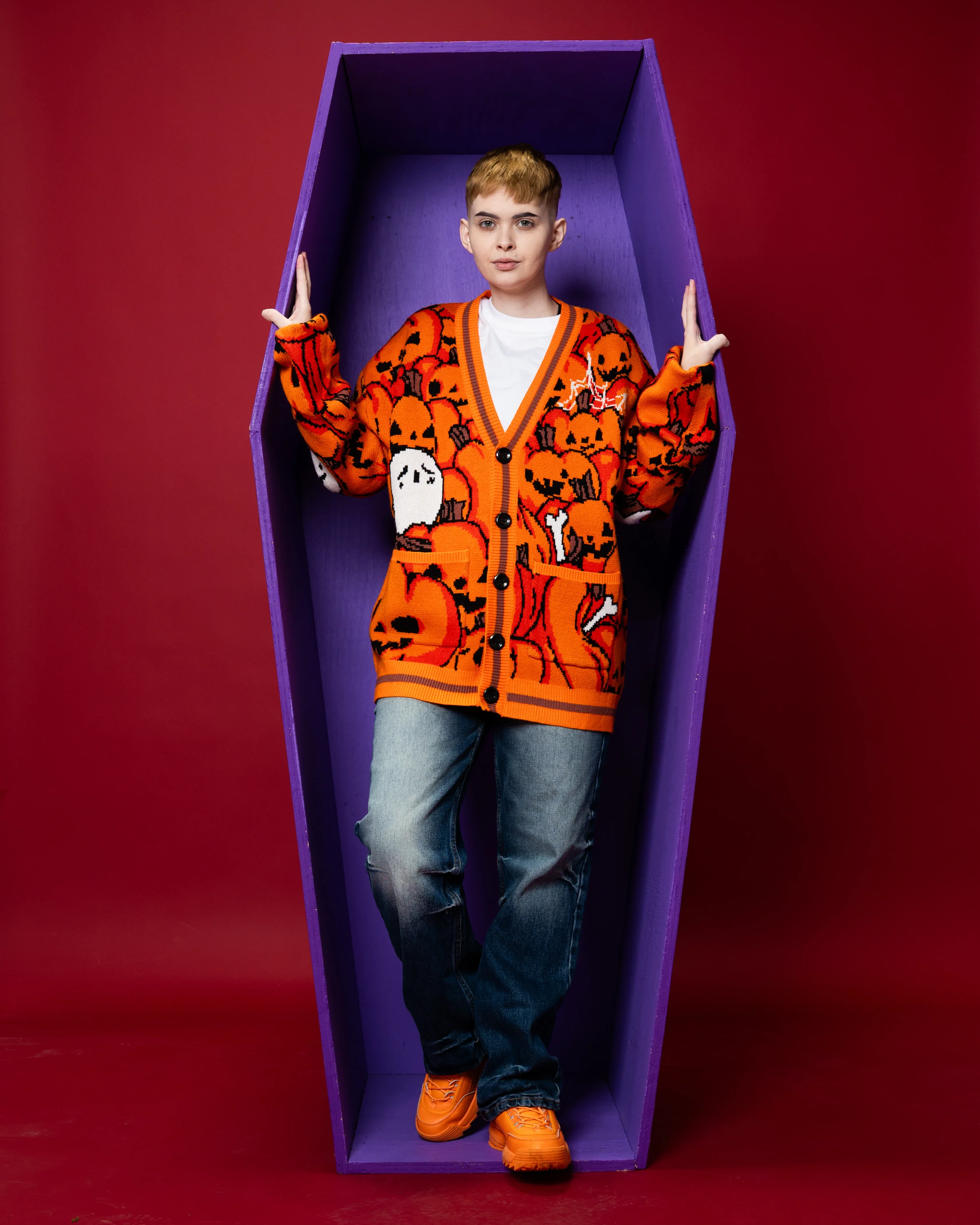 Pumpkin Patch Cardigan - Image 5