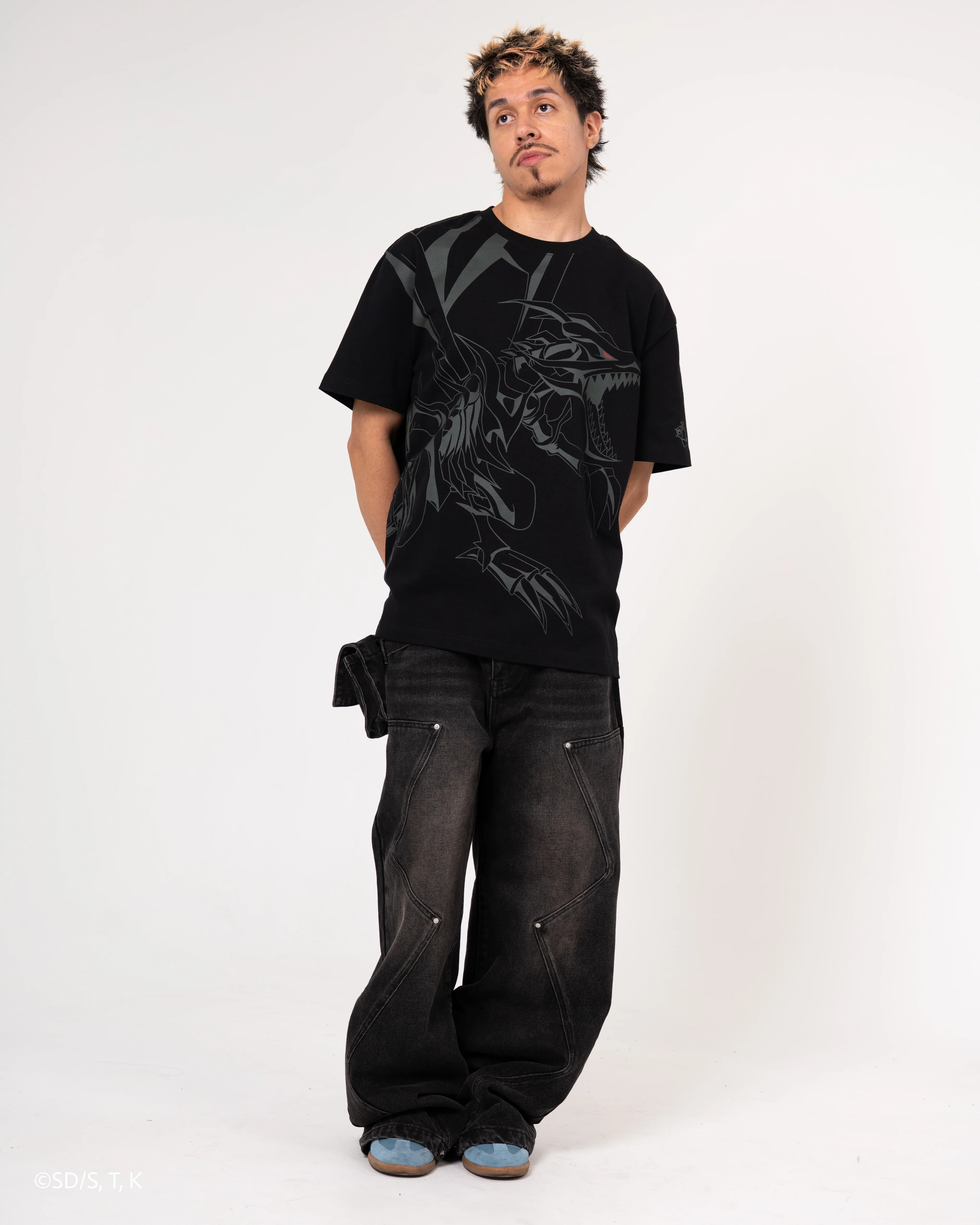 Red-Eyes Front Print Tee - Image 6