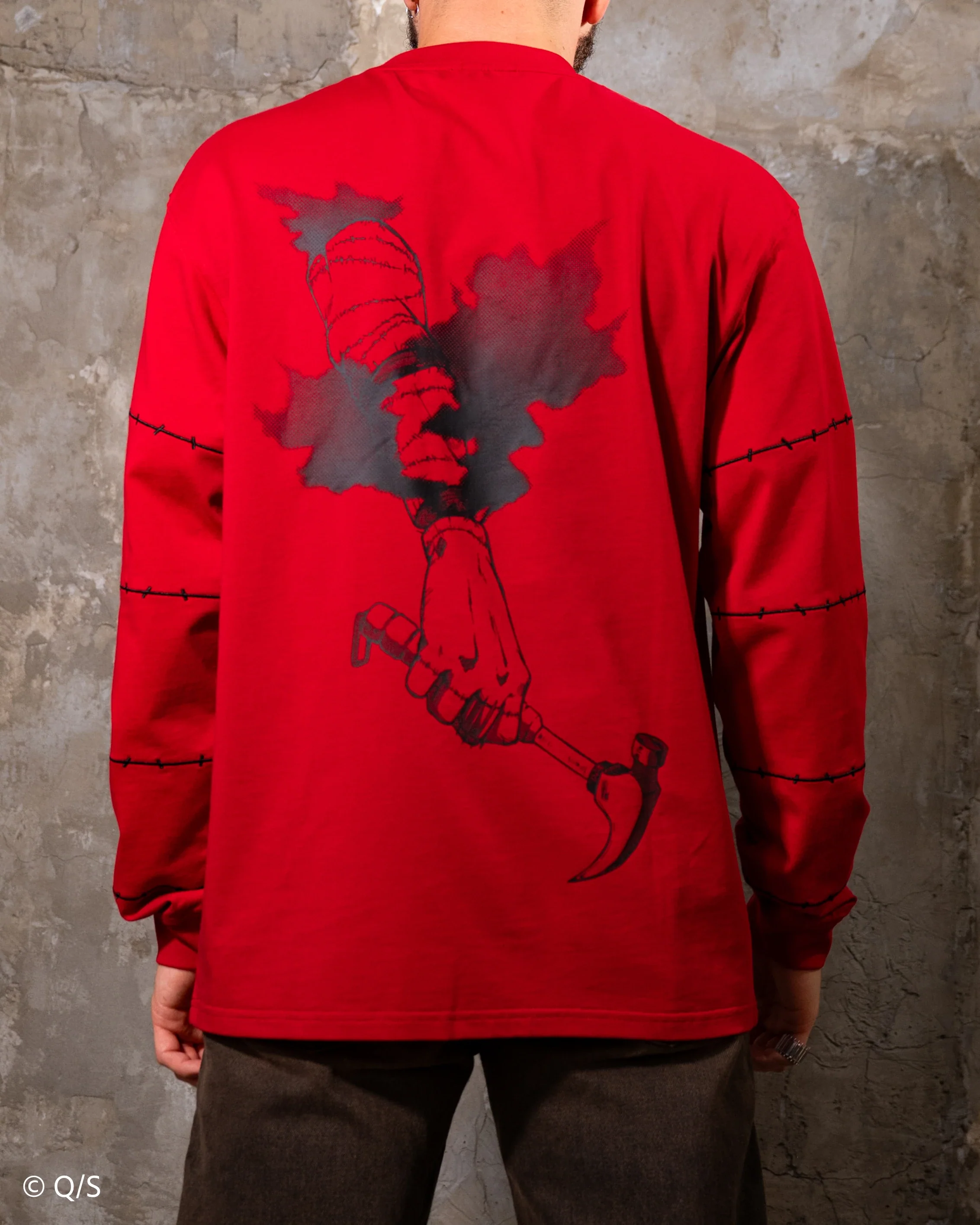 Red Shin Long Sleeve - Image 7