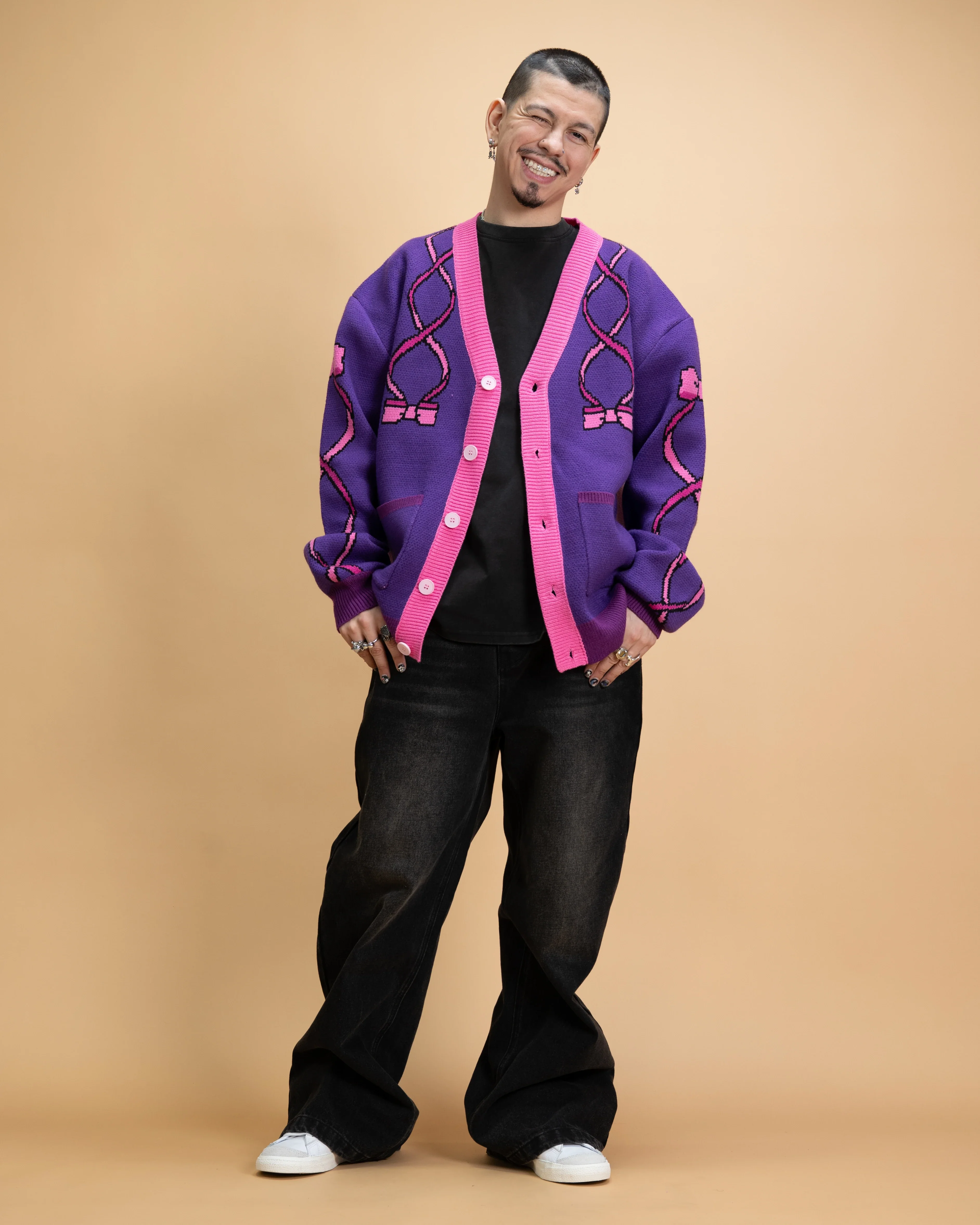 Ribbon Horse Cardigan - Image 10