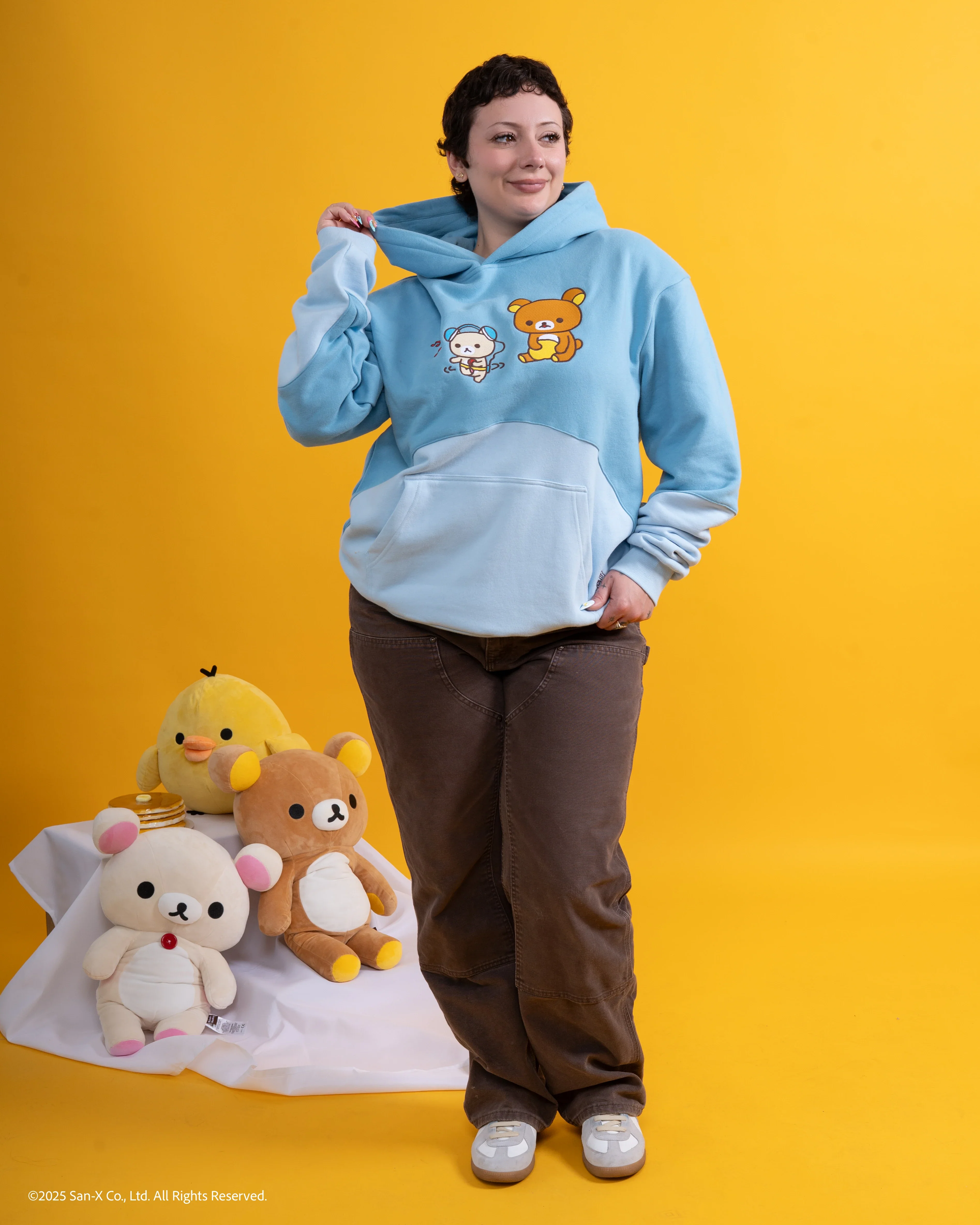 Rilakkuma and Korilakkuma Hoodie - Image 5