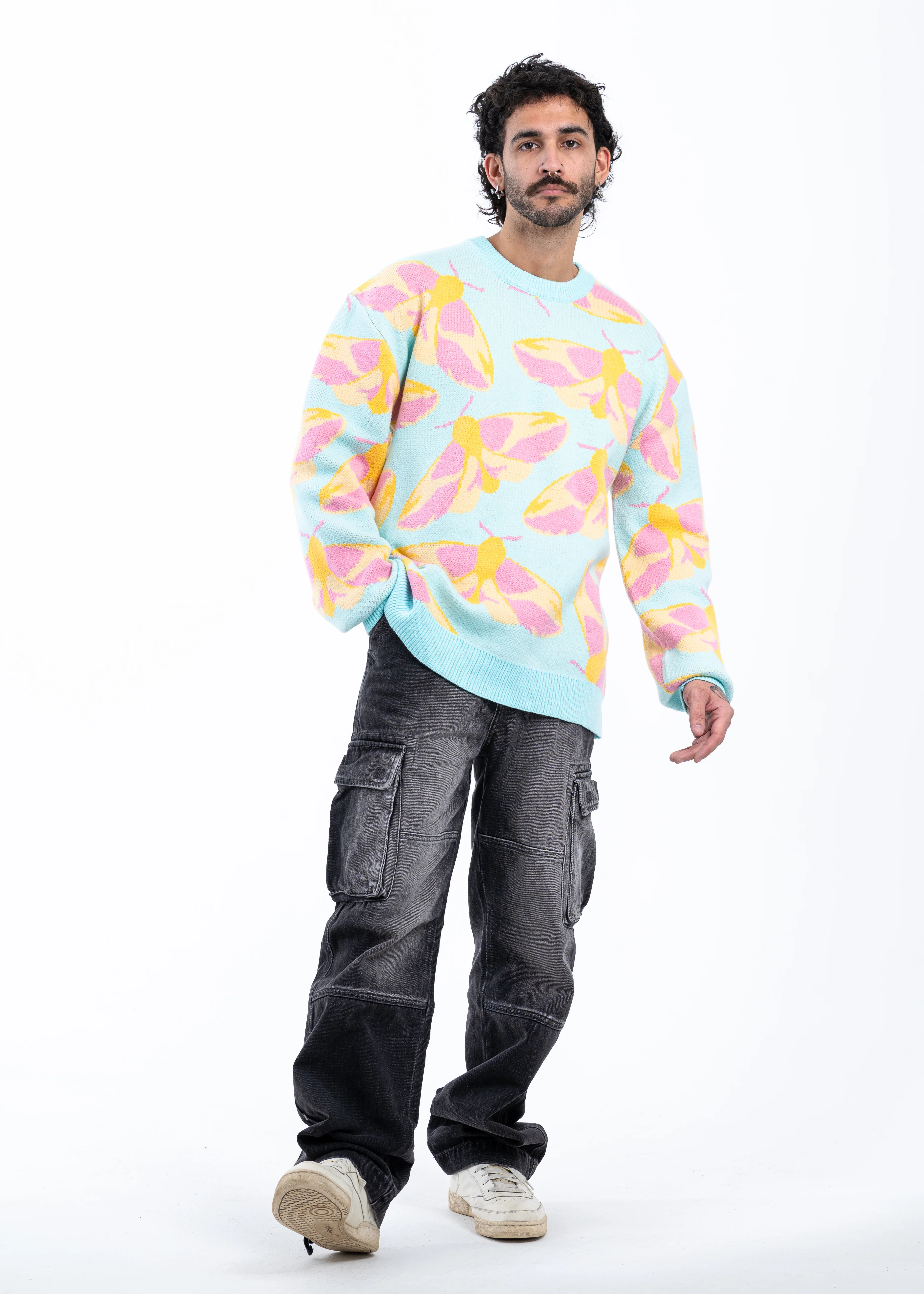 Rosy Maple Moth Sweater - Image 8