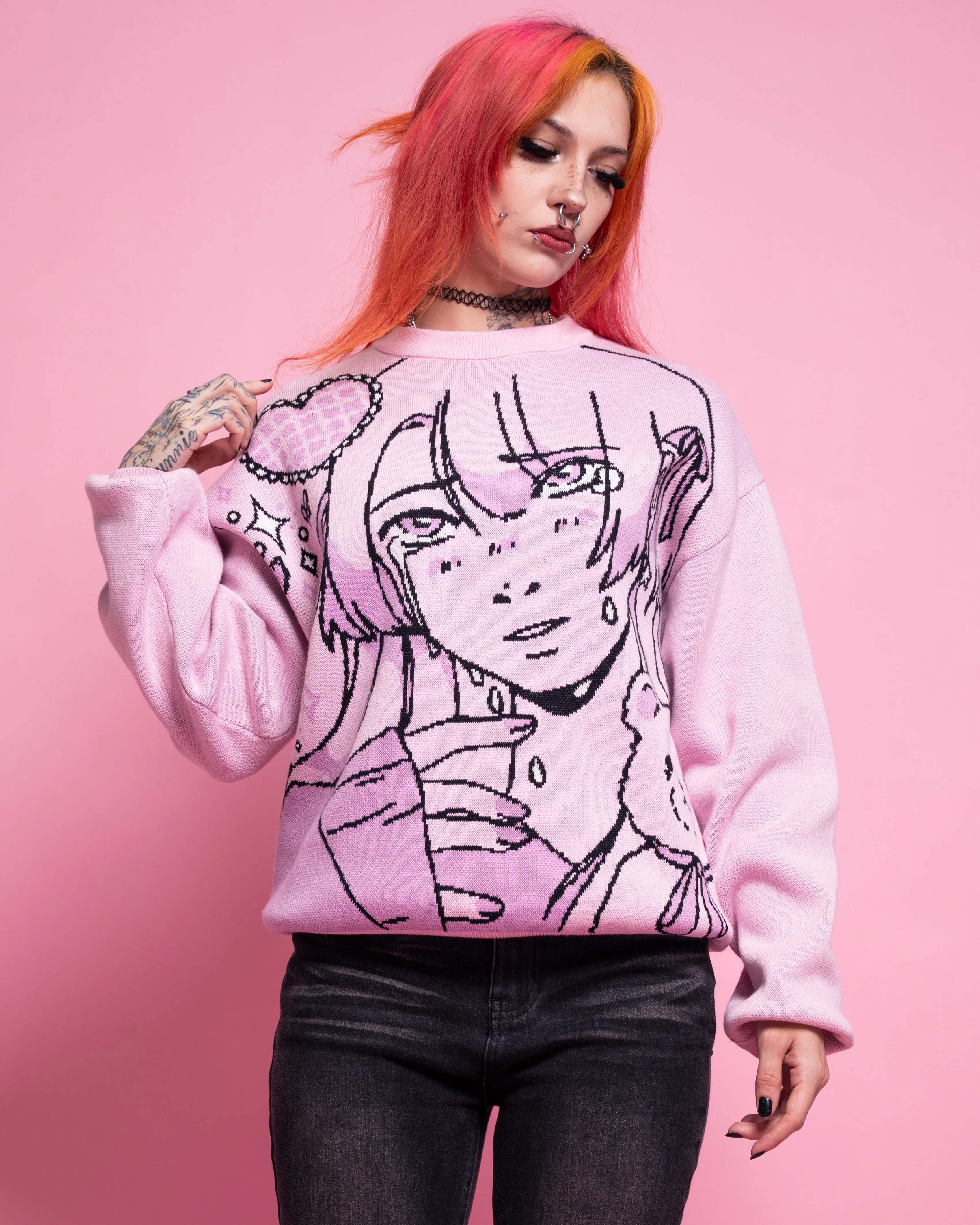Sad Girl Sweater - Image 4