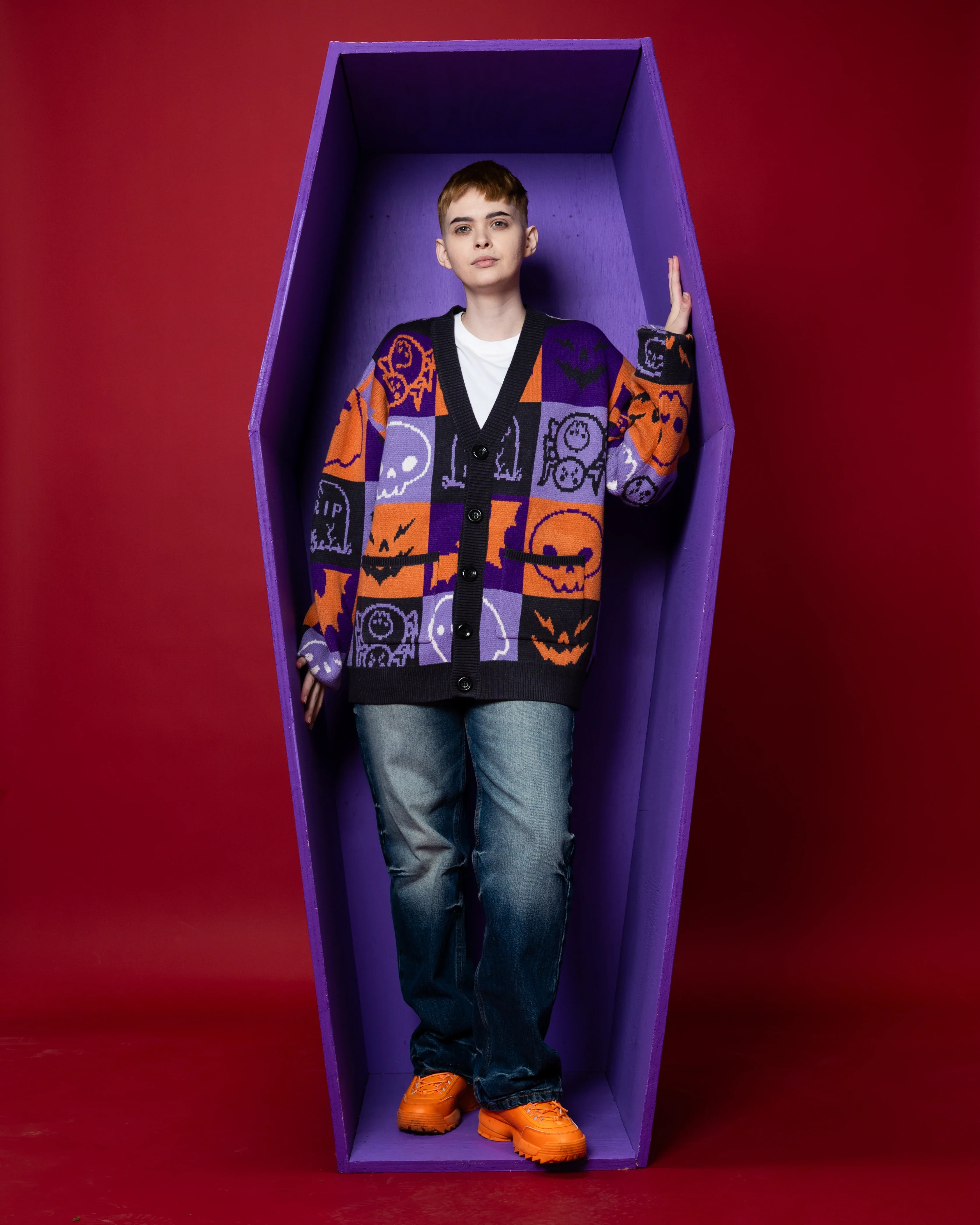 Seasons Hauntings Cardigan - Image 6