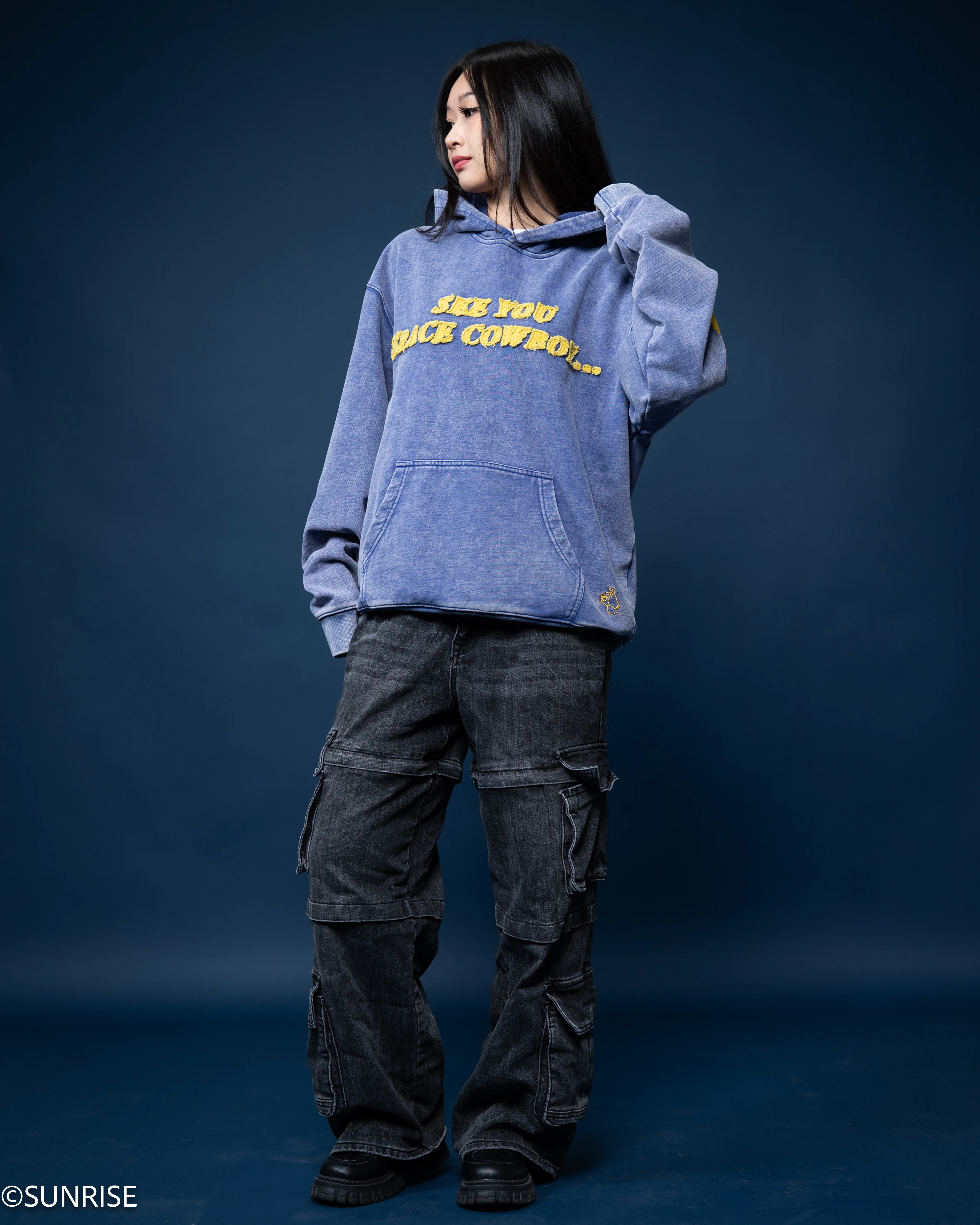 See You Blue Hoodie - Image 3