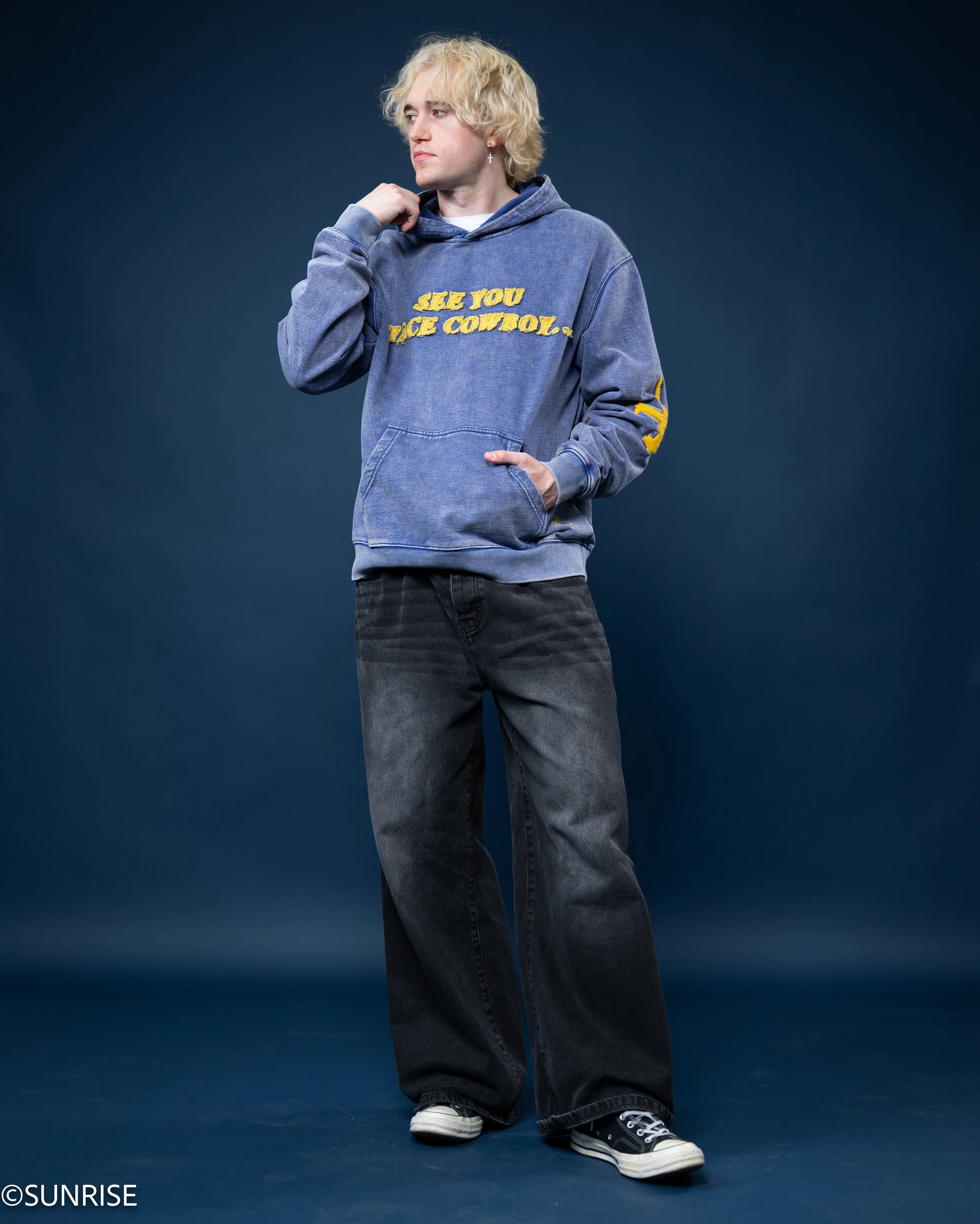 See You Blue Hoodie - Image 5