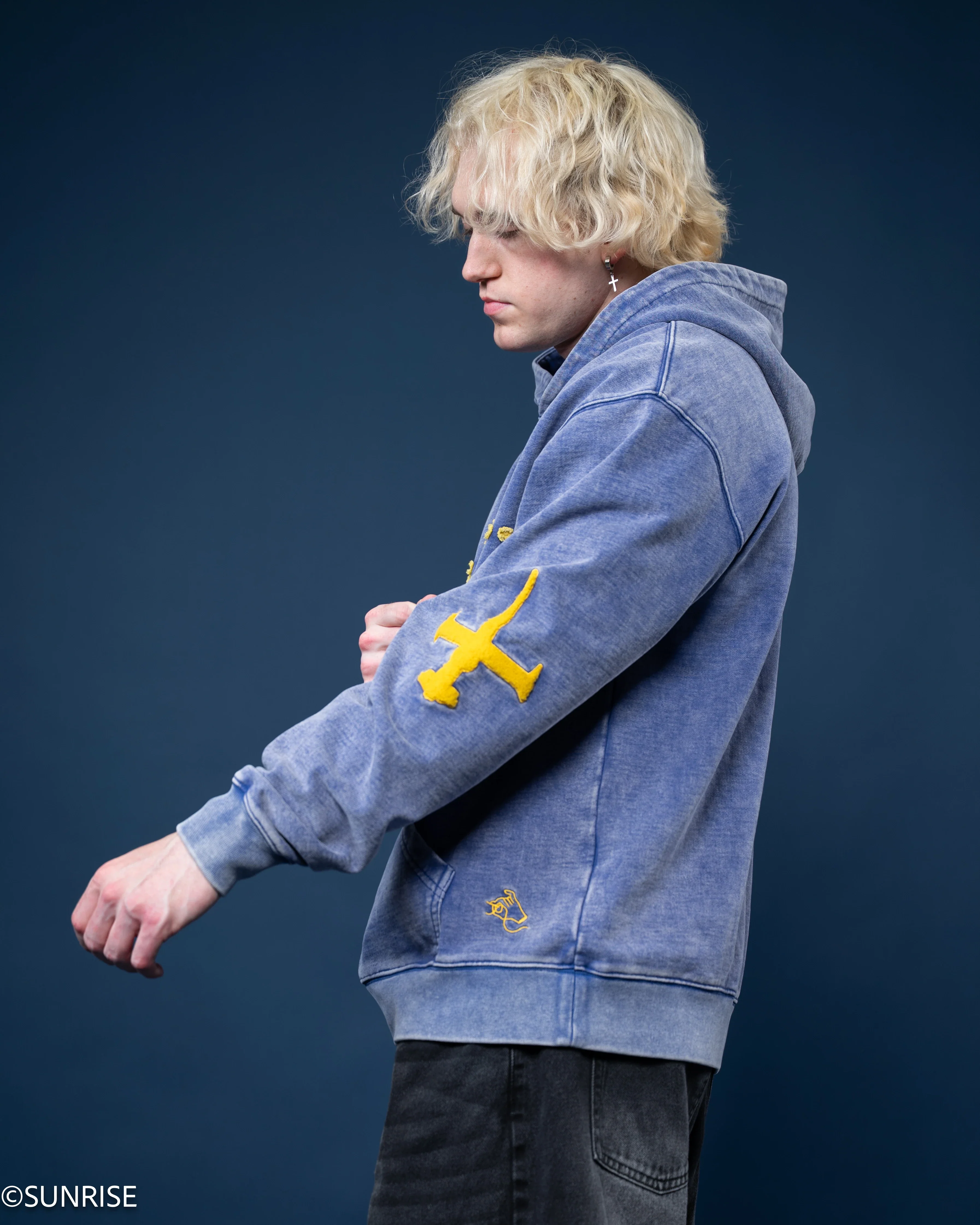 See You Blue Hoodie - Image 8
